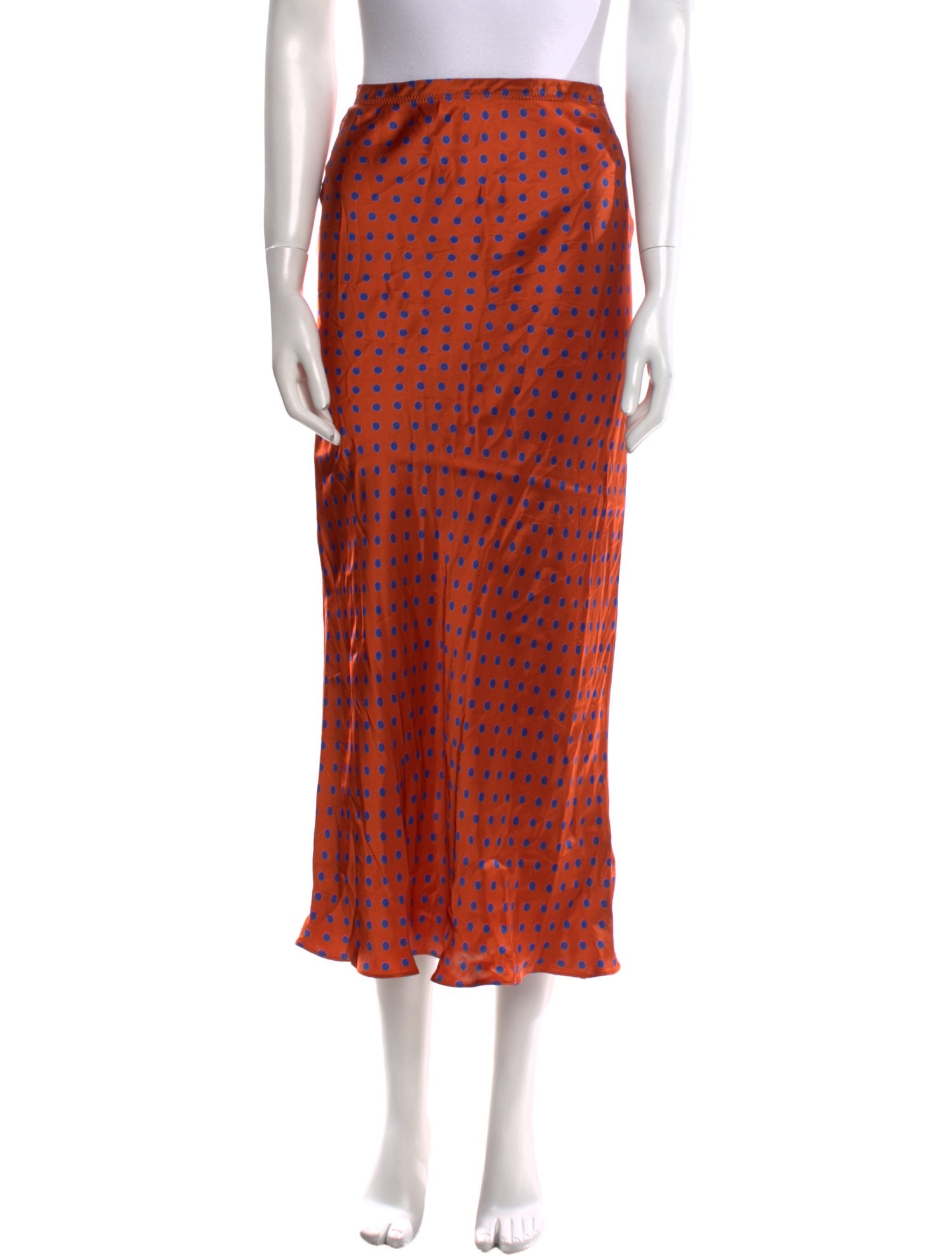 Rachel Comey Polka Dot Print Midi Length Skirt