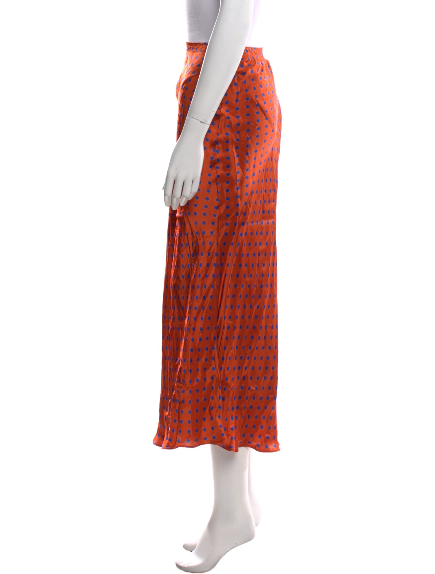 Rachel Comey Polka Dot Print Midi Length Skirt