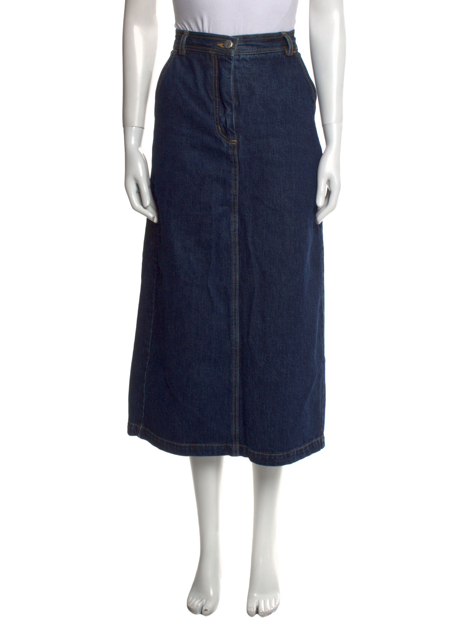 Rachel Comey Distressed Accents Midi Length Skirt