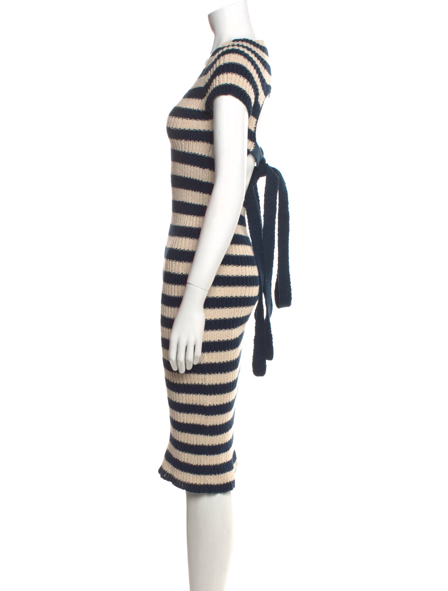 Rachel Comey Striped Midi Length Dress