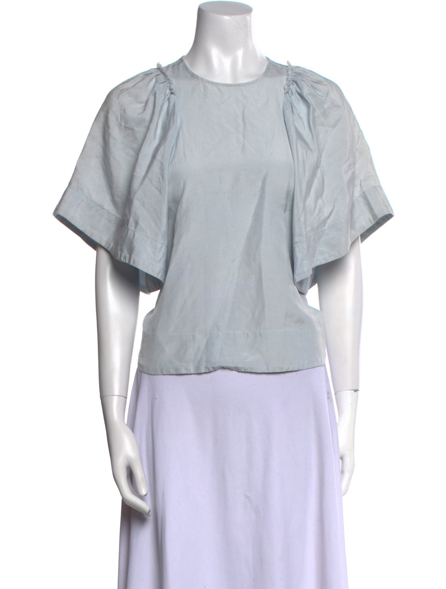 Rachel Comey Silk Crew Neck Top