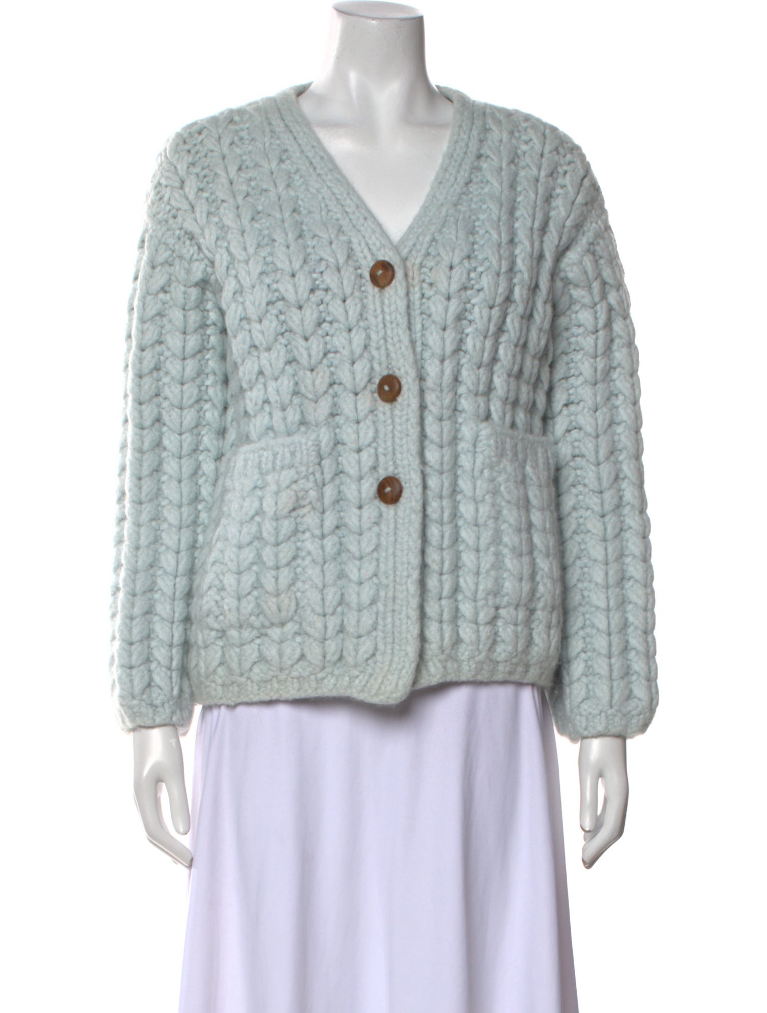 Rachel Comey Printed V-Neck Sweater