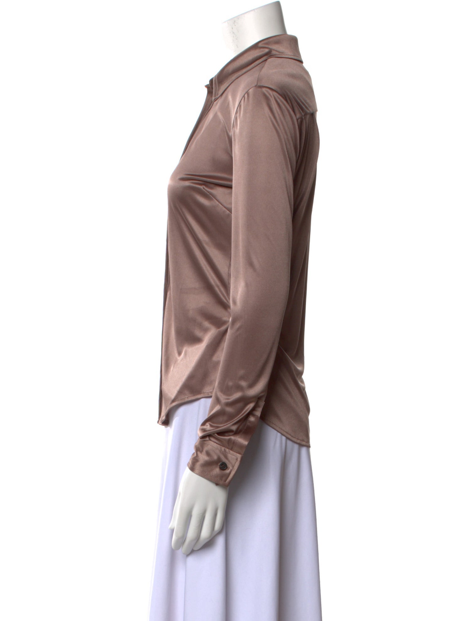 Rachel Comey Long Sleeve Button-Up Top