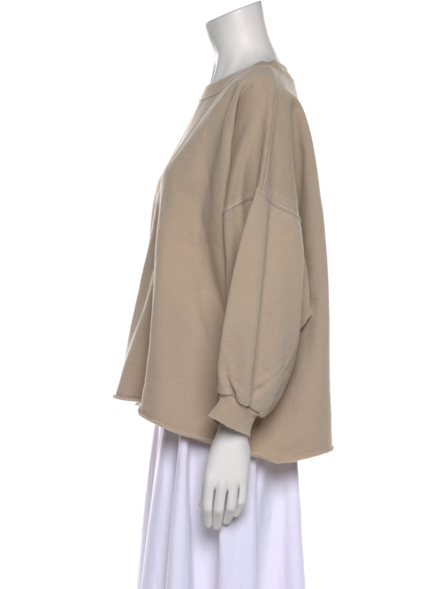 Rachel Comey Scoop Neck Three-Quarter Sleeve Sweatshirt