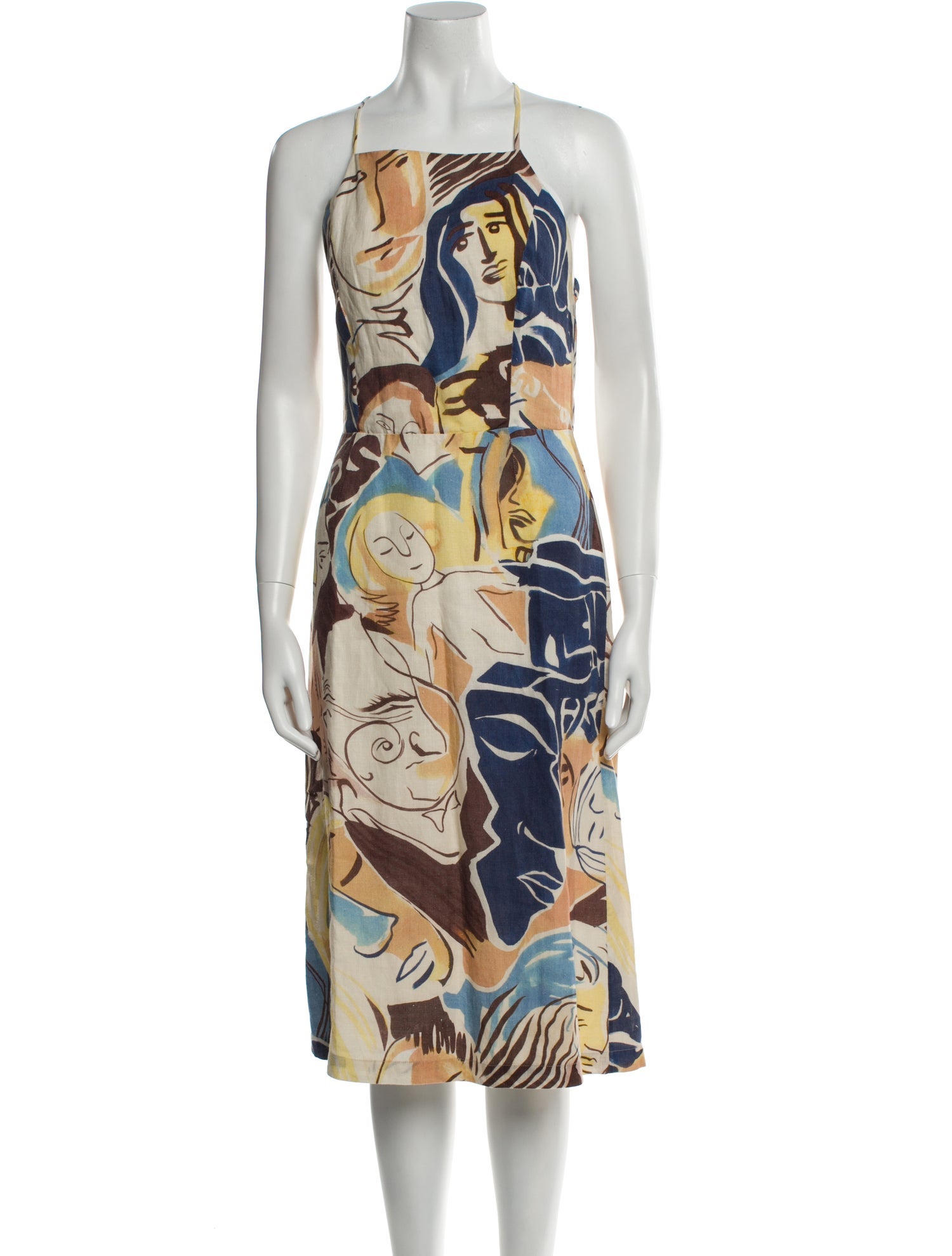 Rachel Comey Linen Midi Length Dress