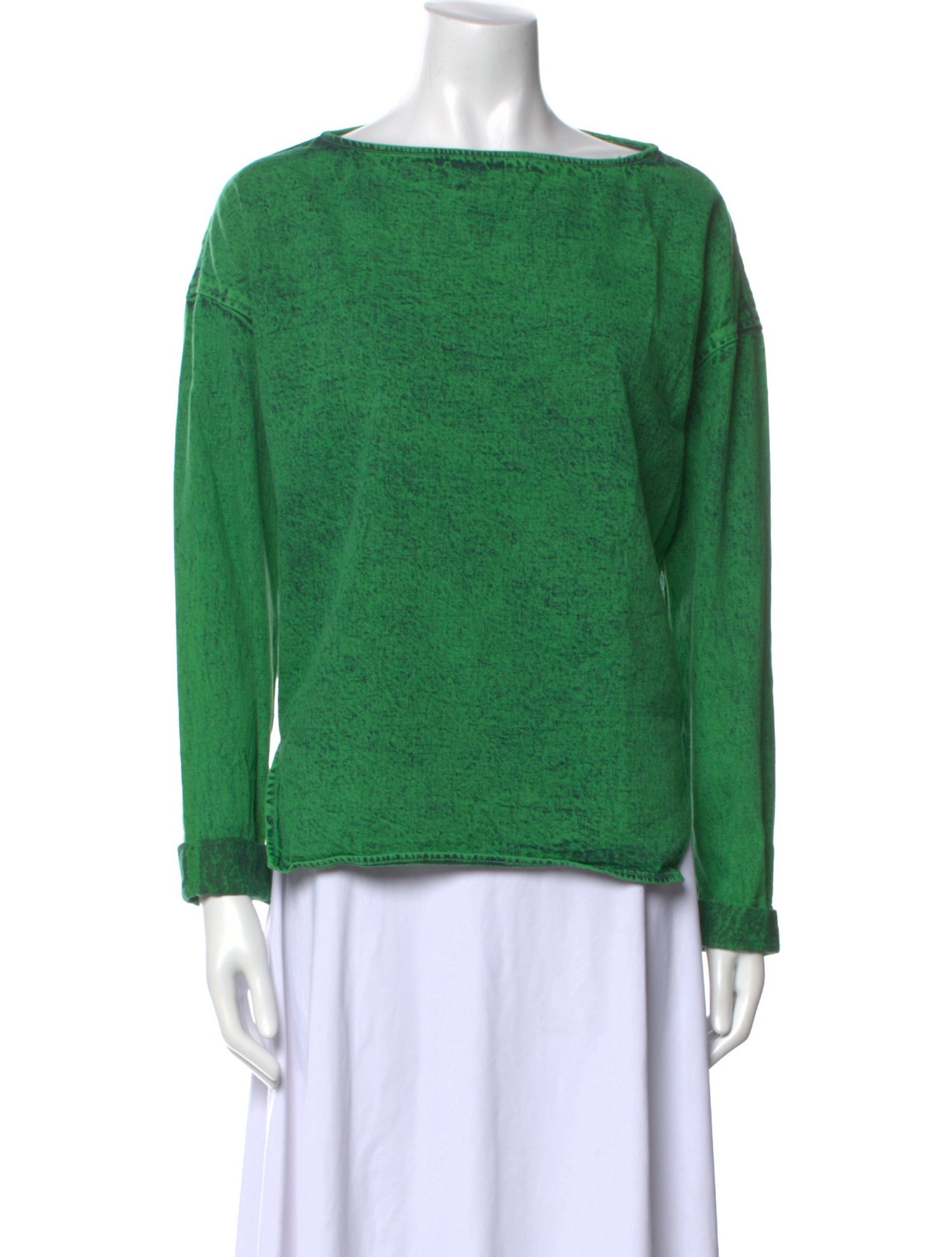 Rachel Comey Bateau Neckline Long Sleeve Sweatshirt