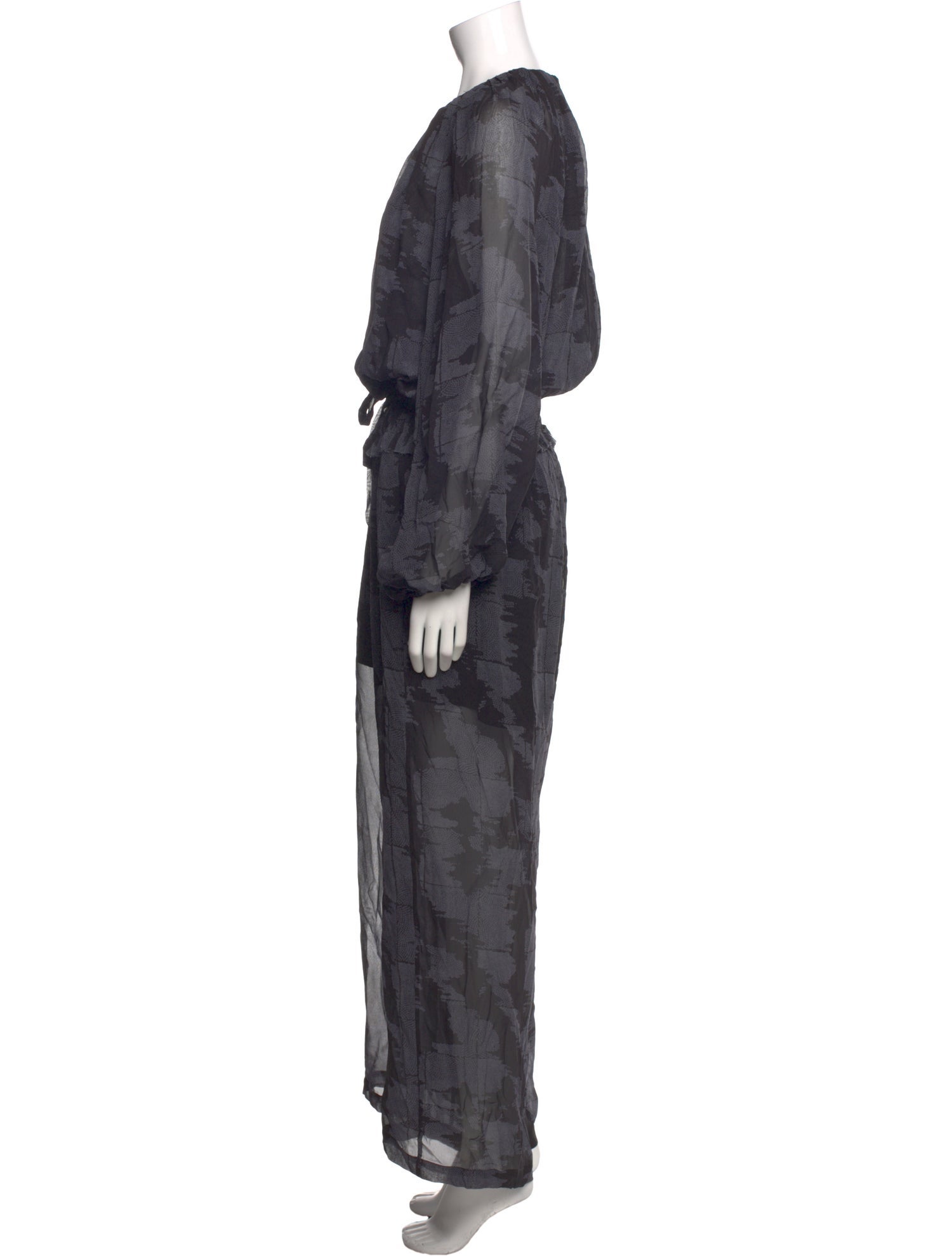 Rachel Comey Silk Printed Jumpsuit