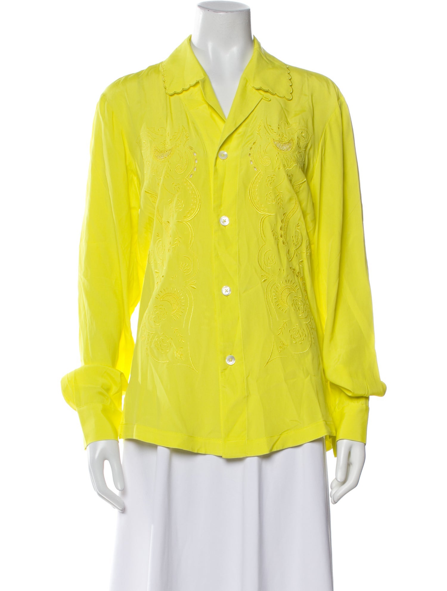 Rachel Comey Long Sleeve Button-Up Top w/ Tags