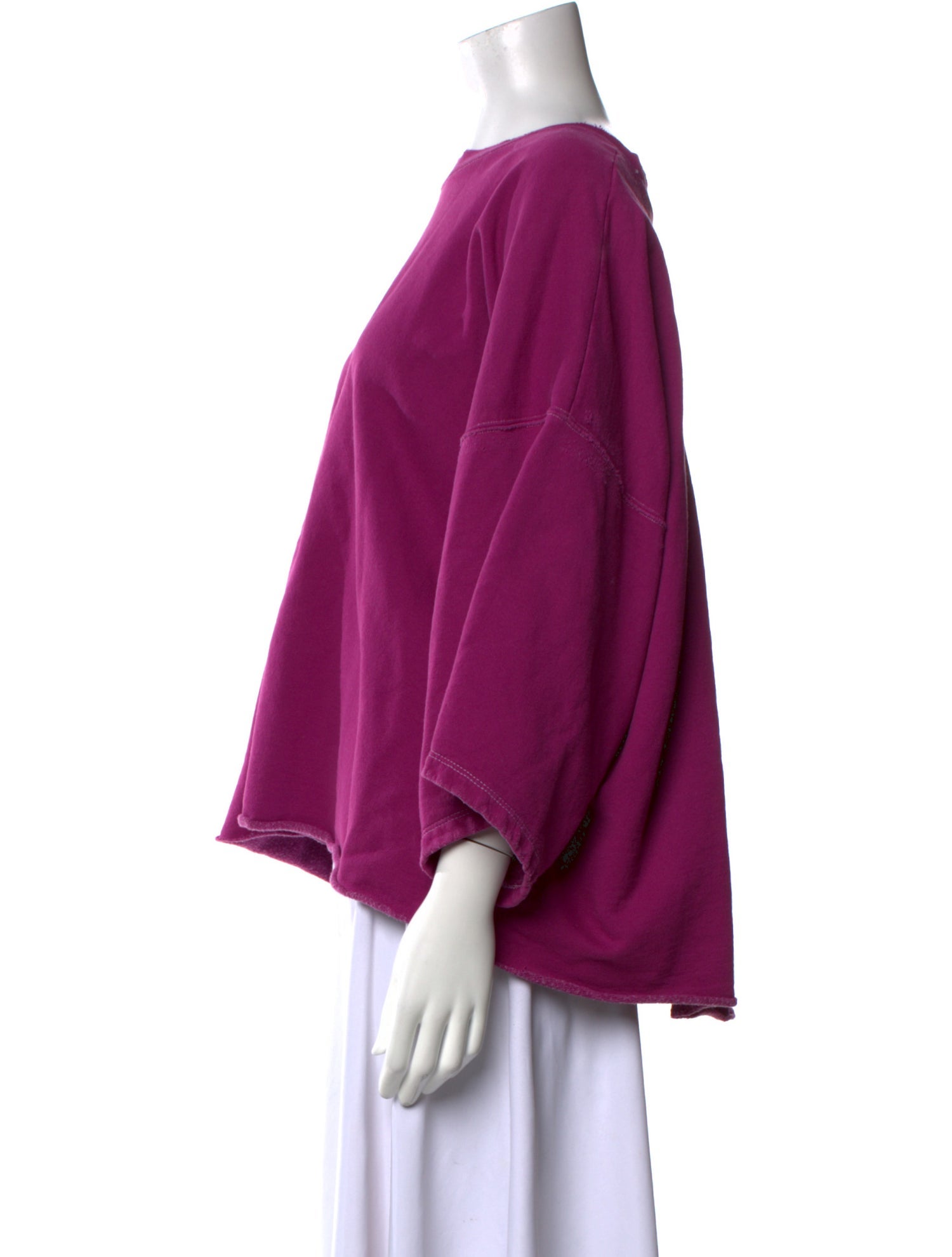 Rachel Comey Bateau Neckline Three-Quarter Sleeve Blouse