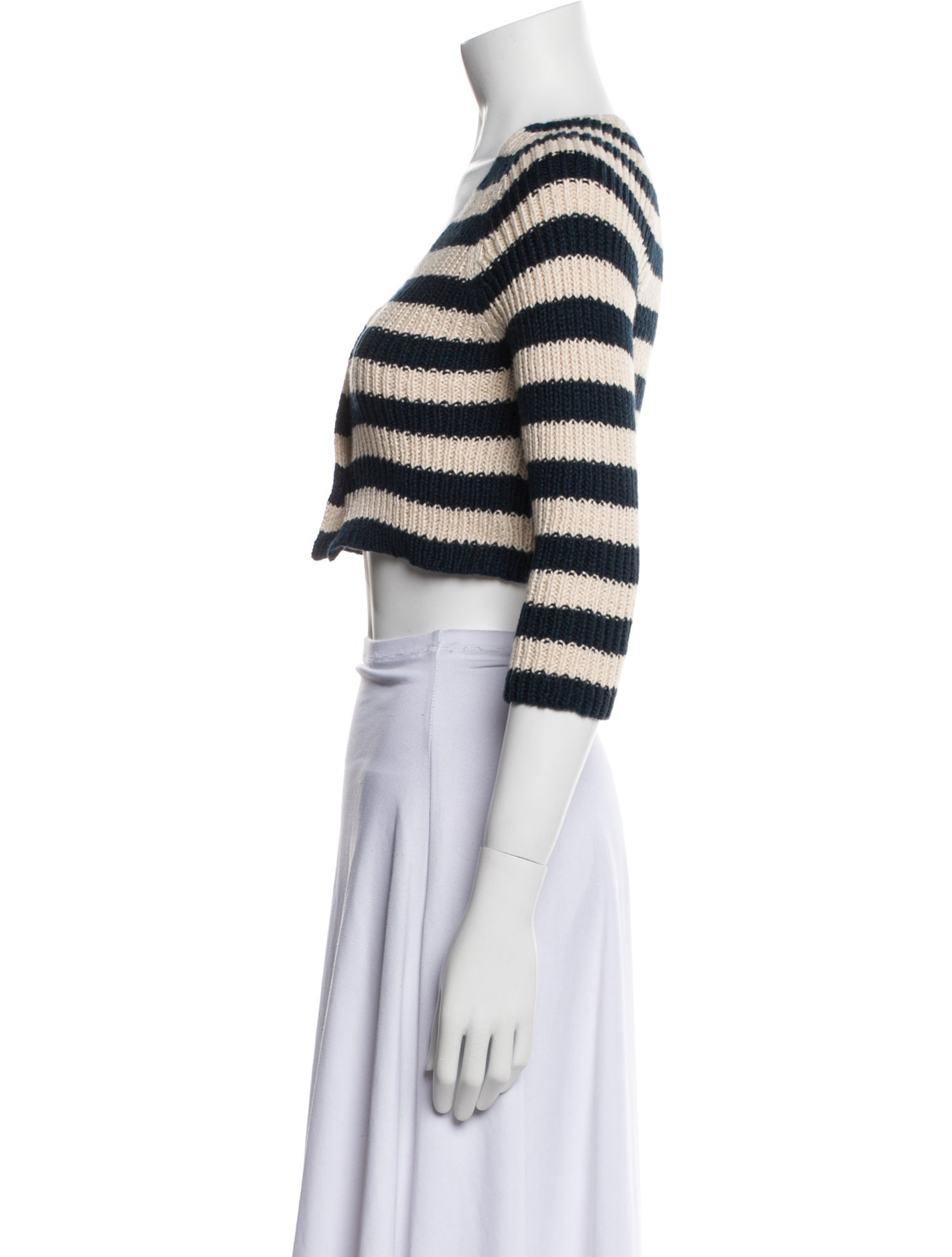 Rachel Comey Striped V-Neck Sweater