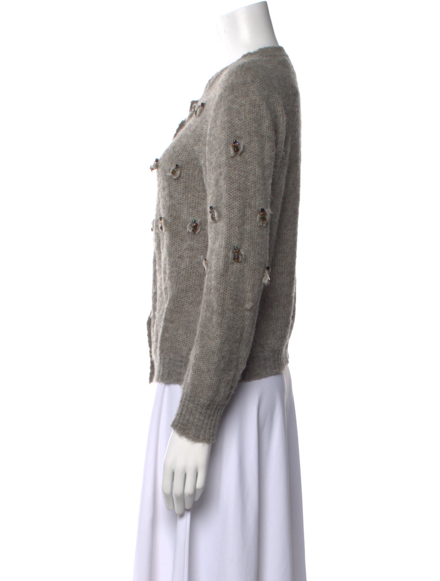 Rachel Comey Baby Alpaca Scoop Neck Sweater