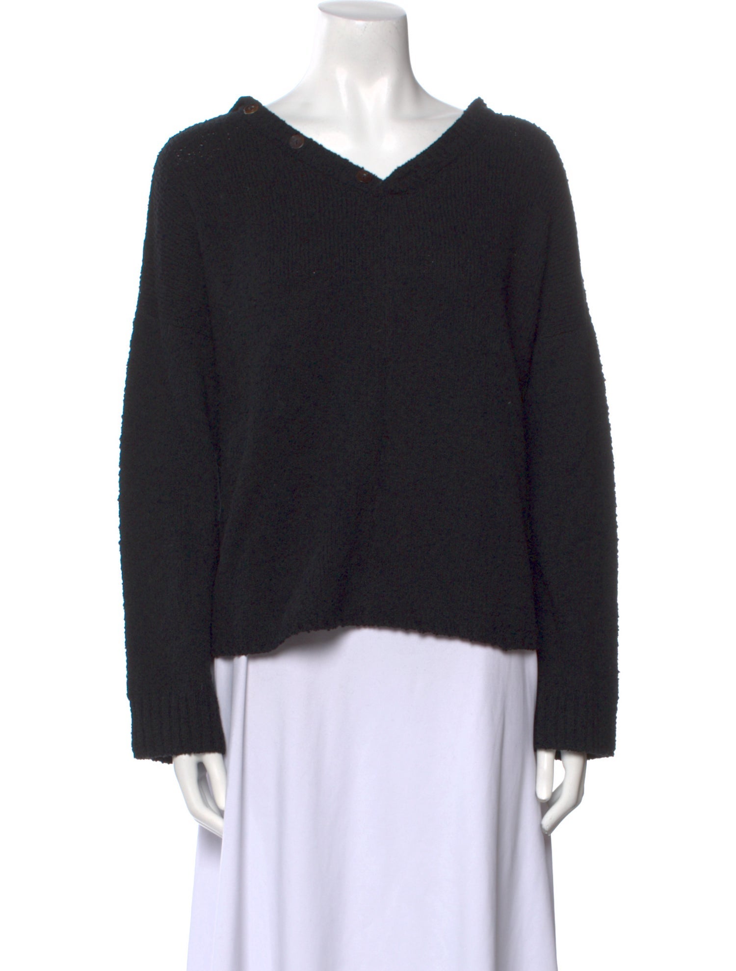 Rachel Comey V-Neck Long Sleeve Sweatshirt