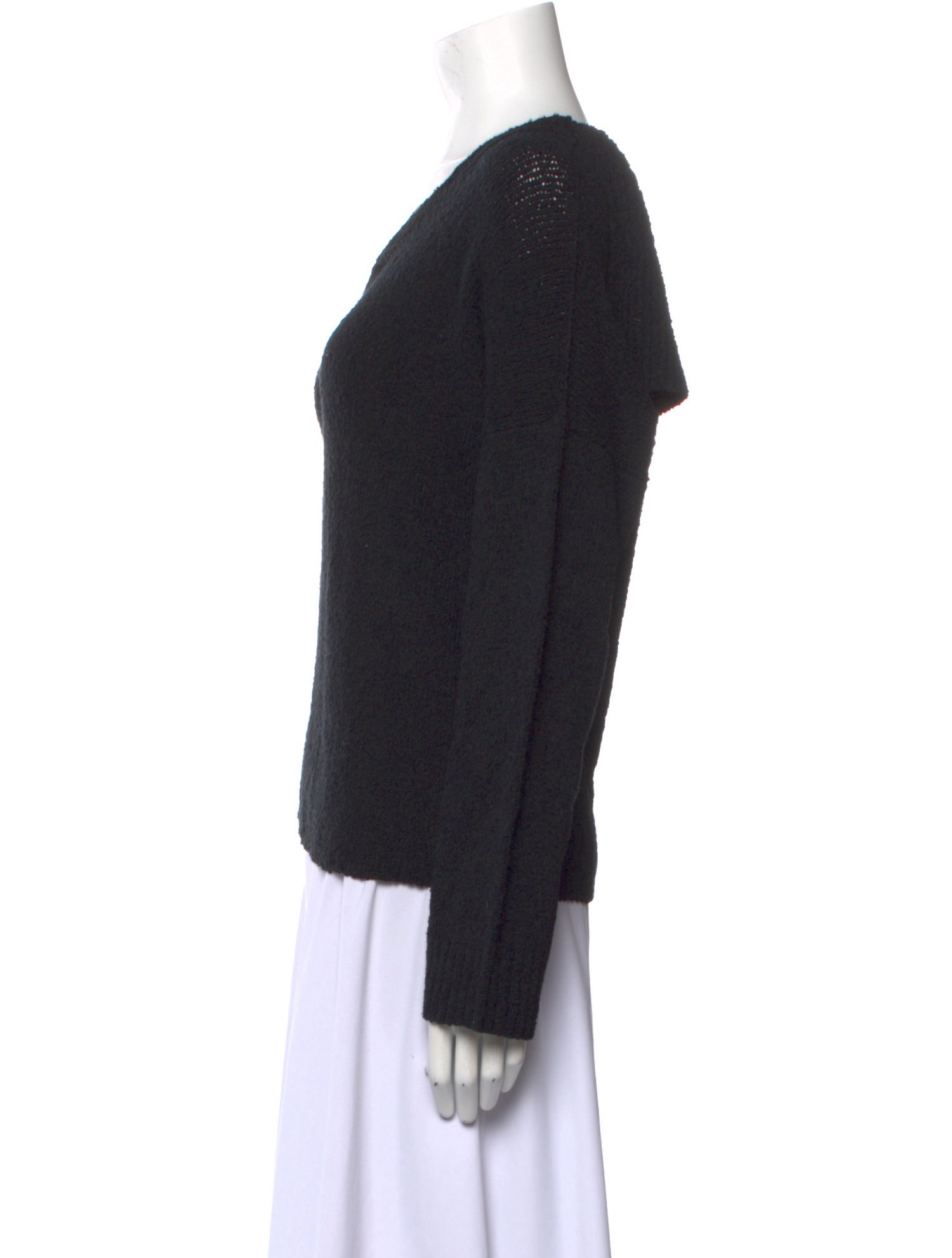 Rachel Comey V-Neck Long Sleeve Sweatshirt