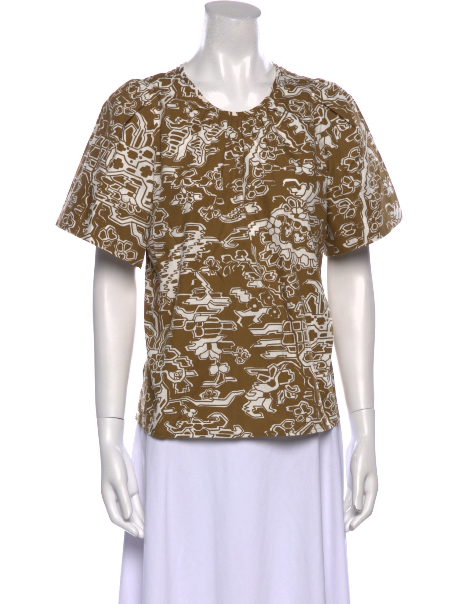 Rachel Comey Printed Scoop Neck T-Shirt