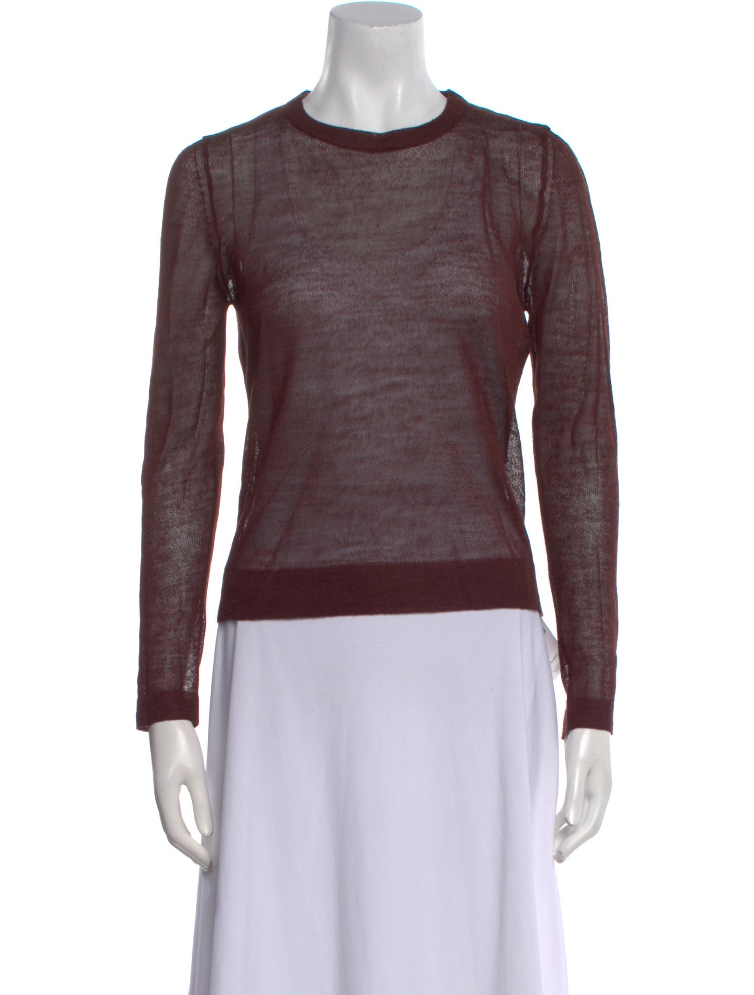 Rachel Comey Baby Alpaca Crew Neck Top