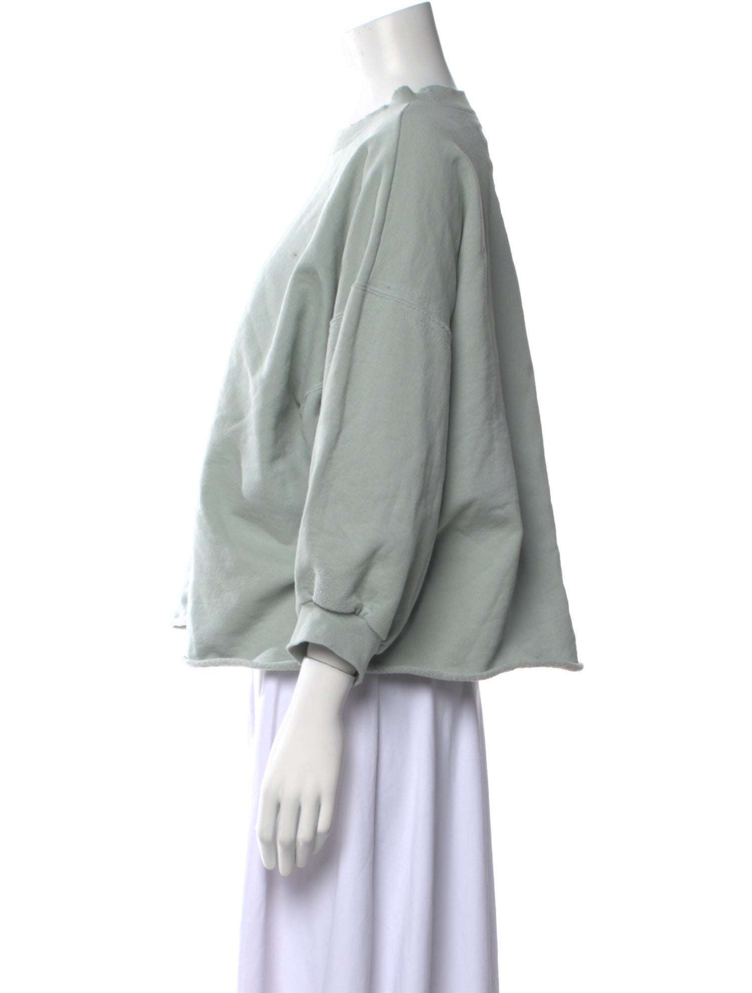 Rachel Comey Crew Neck Three-Quarter Sleeve Sweatshirt