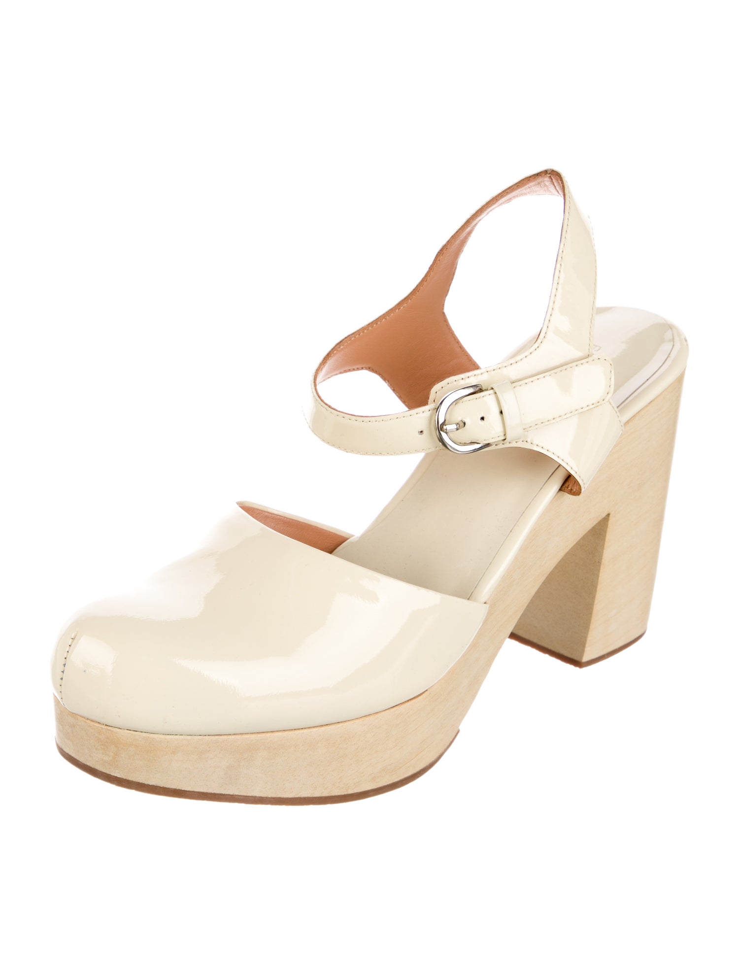 Rachel Comey Patent Leather Slingback Pumps