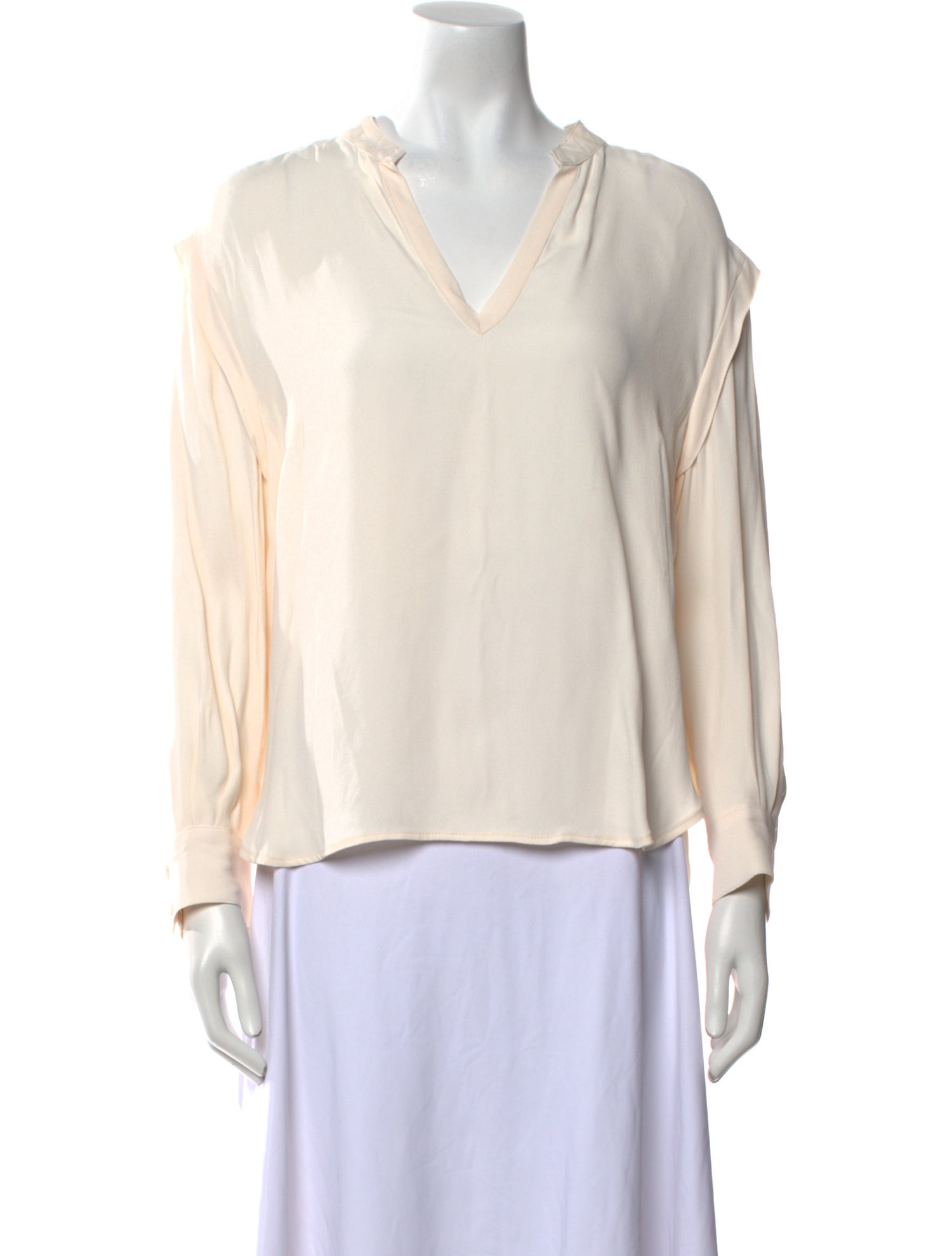 Rachel Comey V-Neck Long Sleeve Blouse w/ Tags