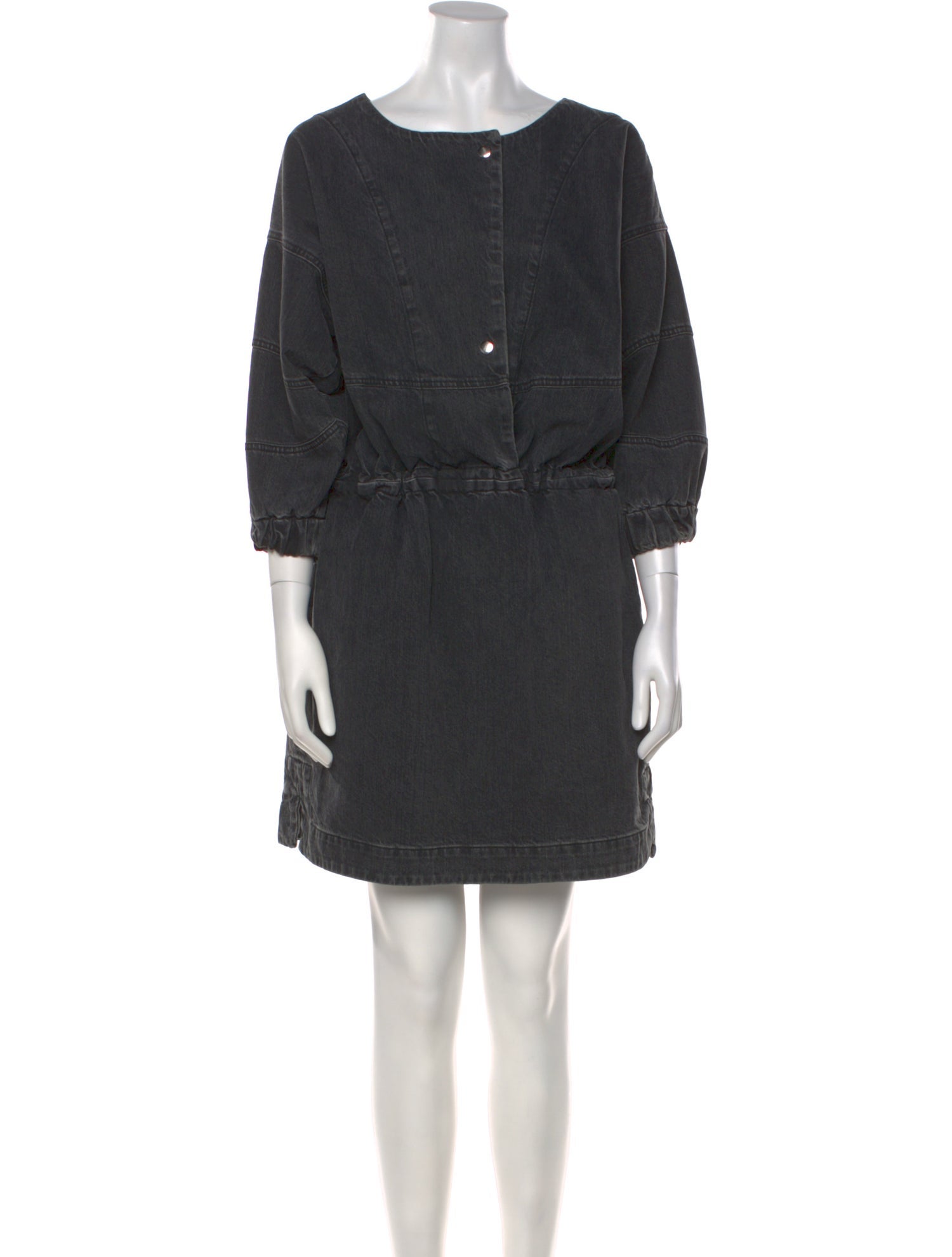 Rachel Comey Bateau Neckline Mini Dress