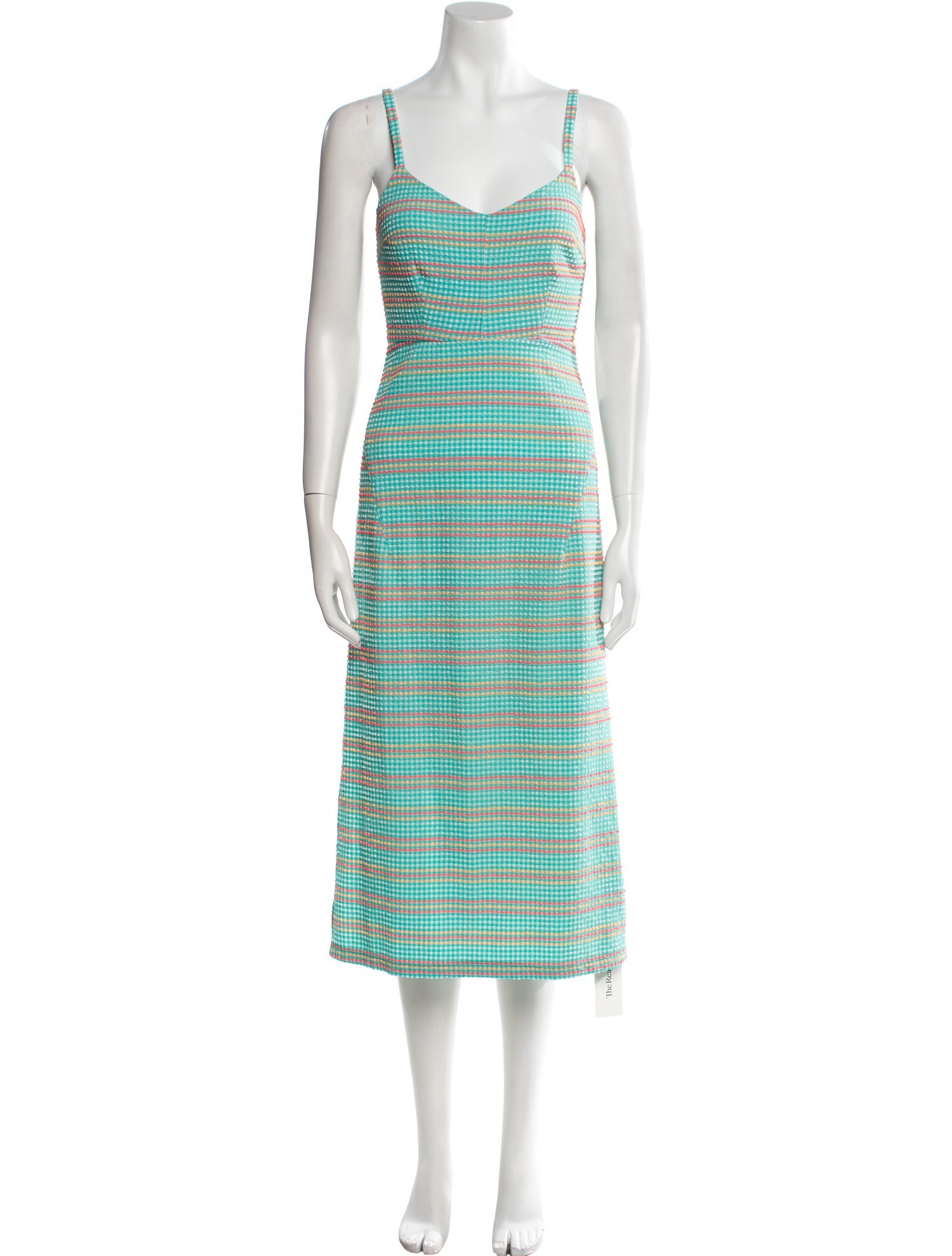 Rachel Comey Striped Midi Length Dress
