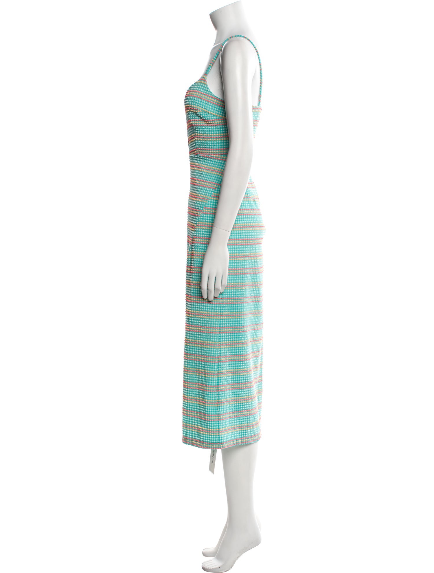 Rachel Comey Striped Midi Length Dress