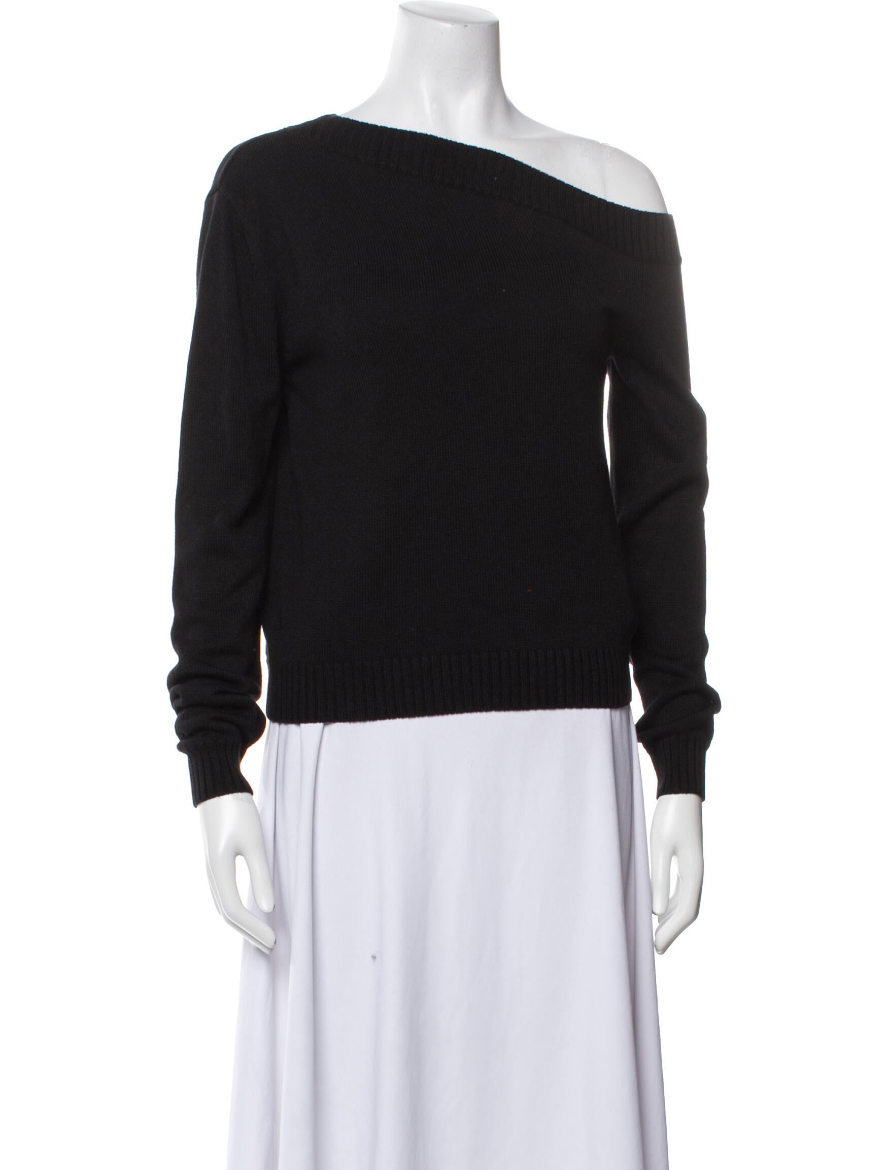Rachel Comey One-Shoulder Long Sleeve Sweatshirt
