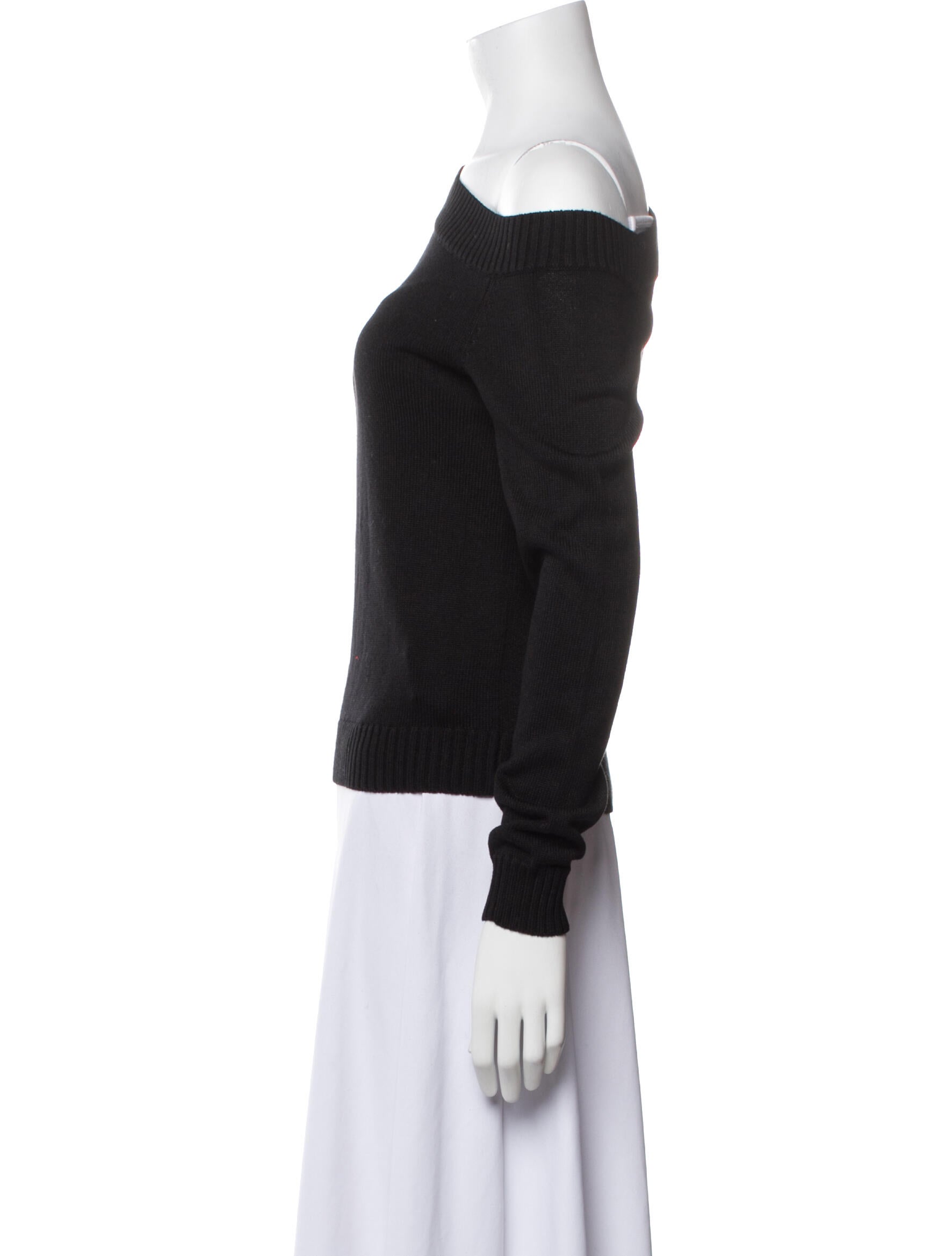 Rachel Comey One-Shoulder Long Sleeve Sweatshirt