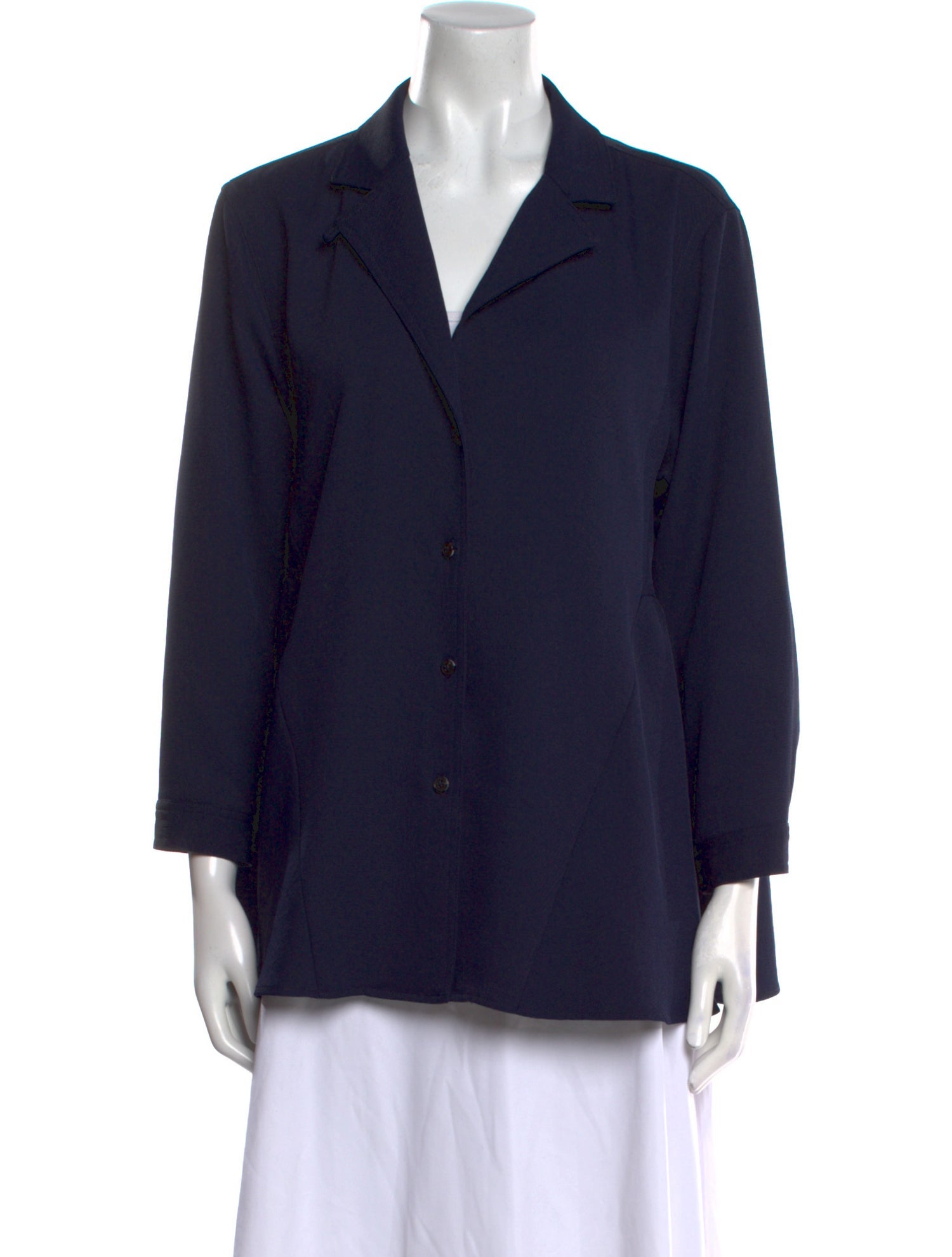 Rachel Comey Three-Quarter Sleeve Button-Up Top