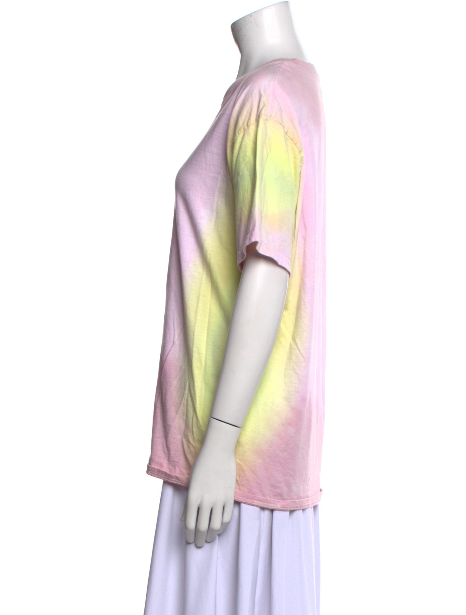 Rachel Comey Tie-Dye Print Crew Neck T-Shirt