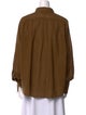 Rachel Comey Alpaca Long Sleeve Button-Up Top