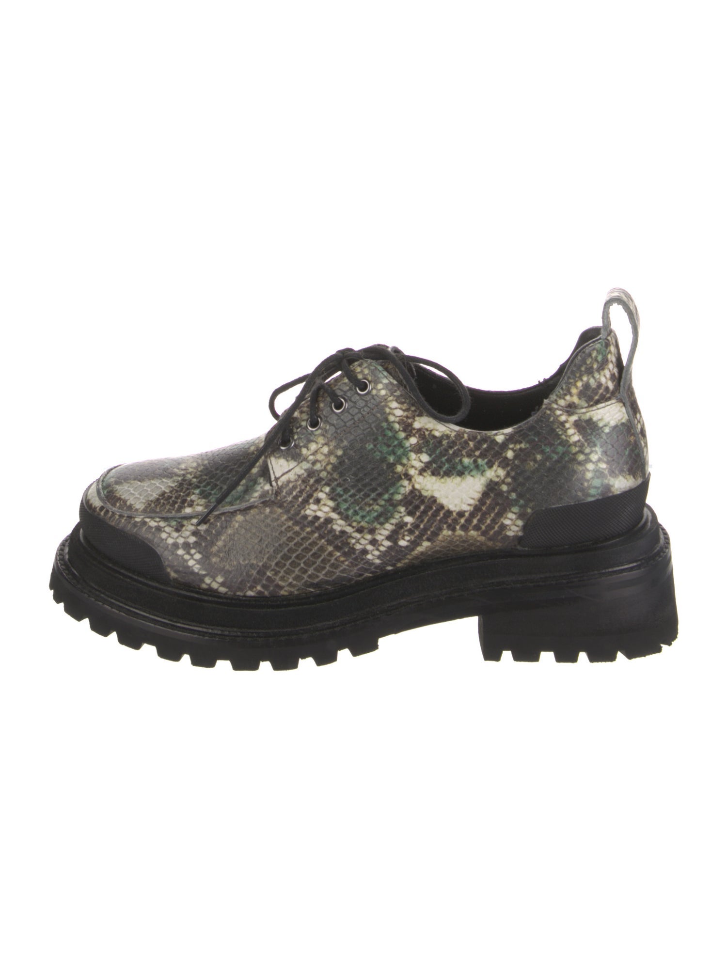 Rachel Comey Leather Animal Print Sneakers