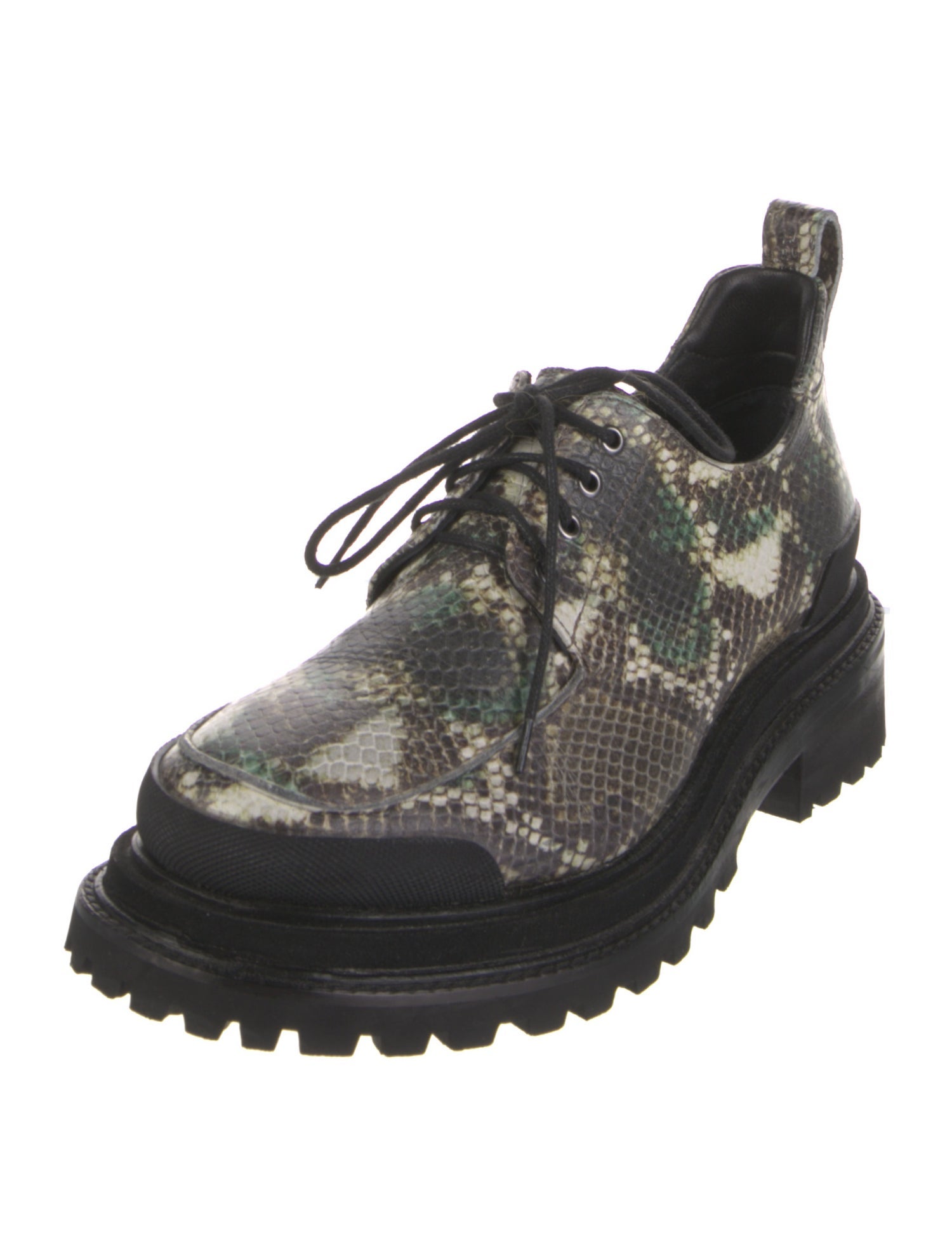 Rachel Comey Leather Animal Print Sneakers