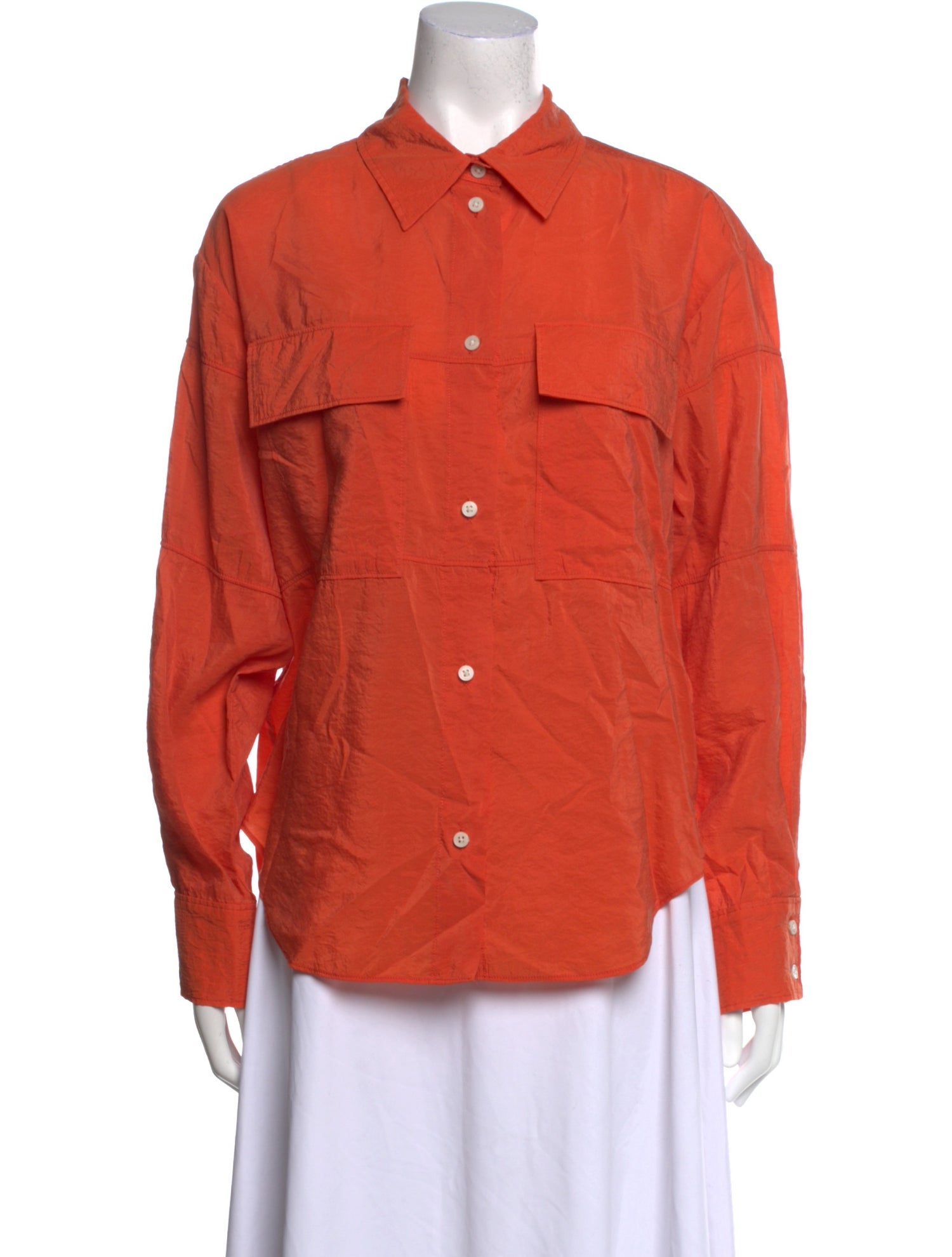 Rachel Comey Long Sleeve Button-Up Top