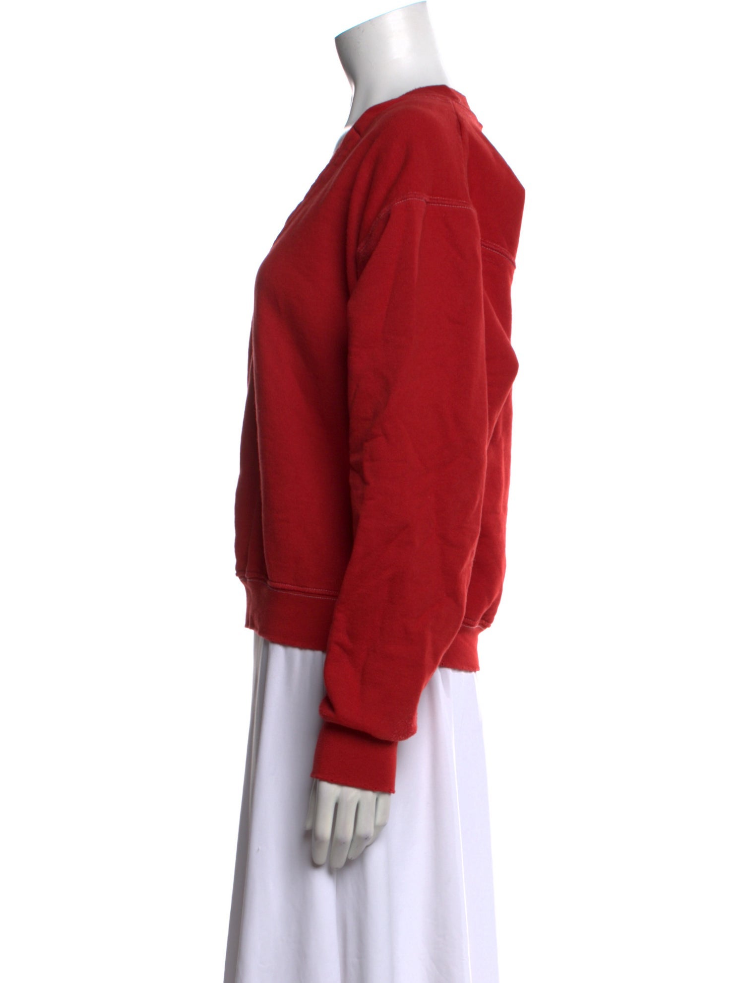 Rachel Comey V-Neck Long Sleeve Sweatshirt