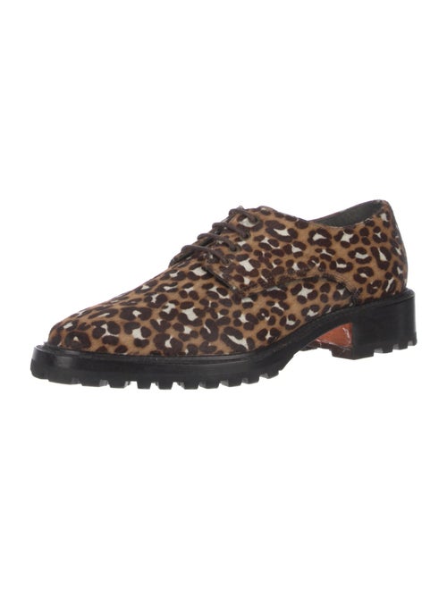 Rachel Comey Ponyhair Animal Print Oxfords