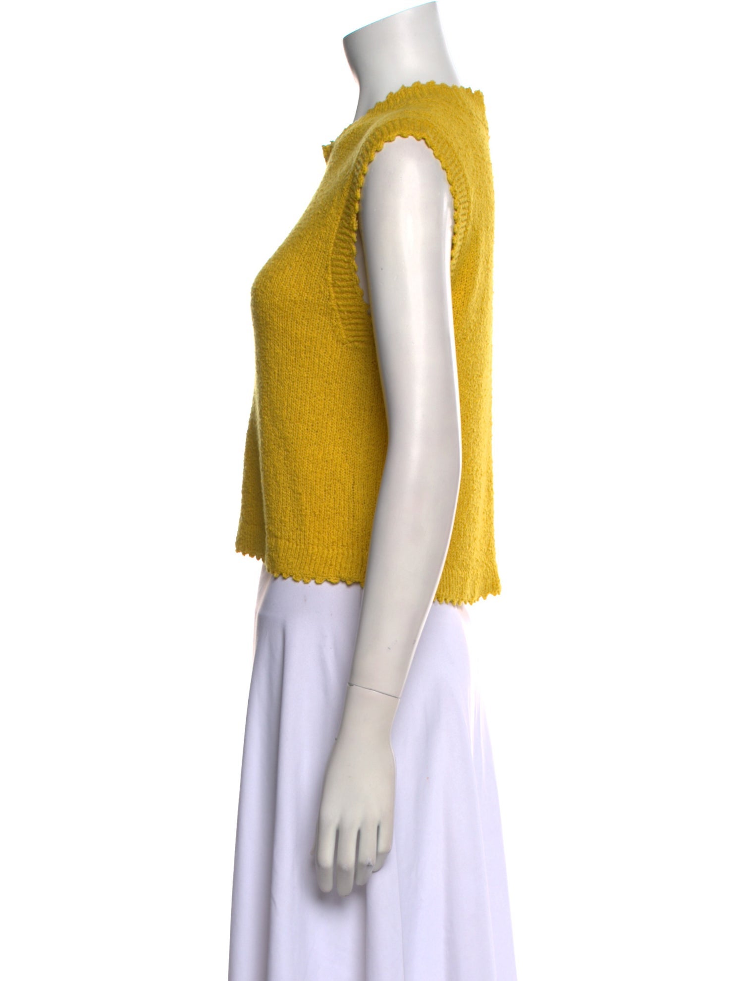 Rachel Comey Crew Neck Sleeveless Crop Top