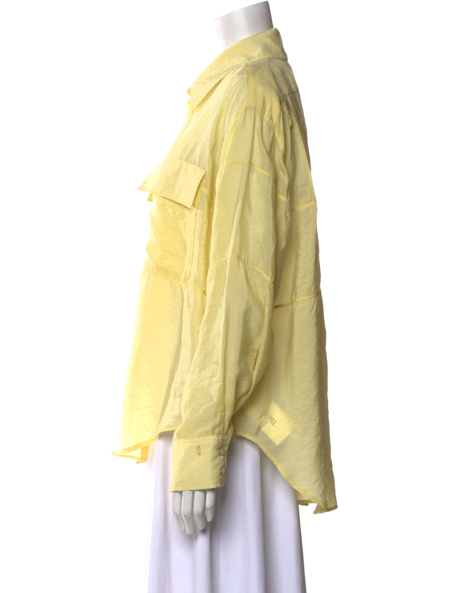 Rachel Comey Long Sleeve Button-Up Top