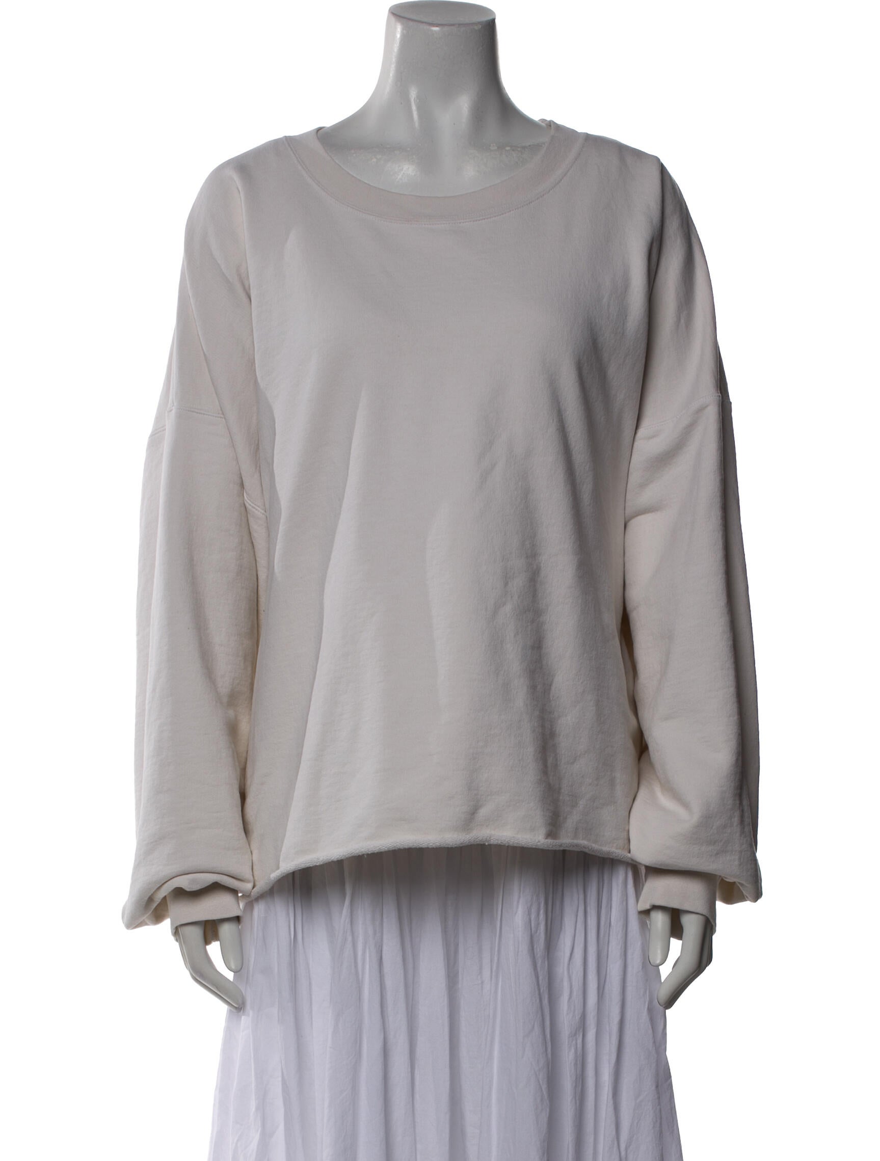 Rachel Comey Scoop Neck Long Sleeve Sweatshirt