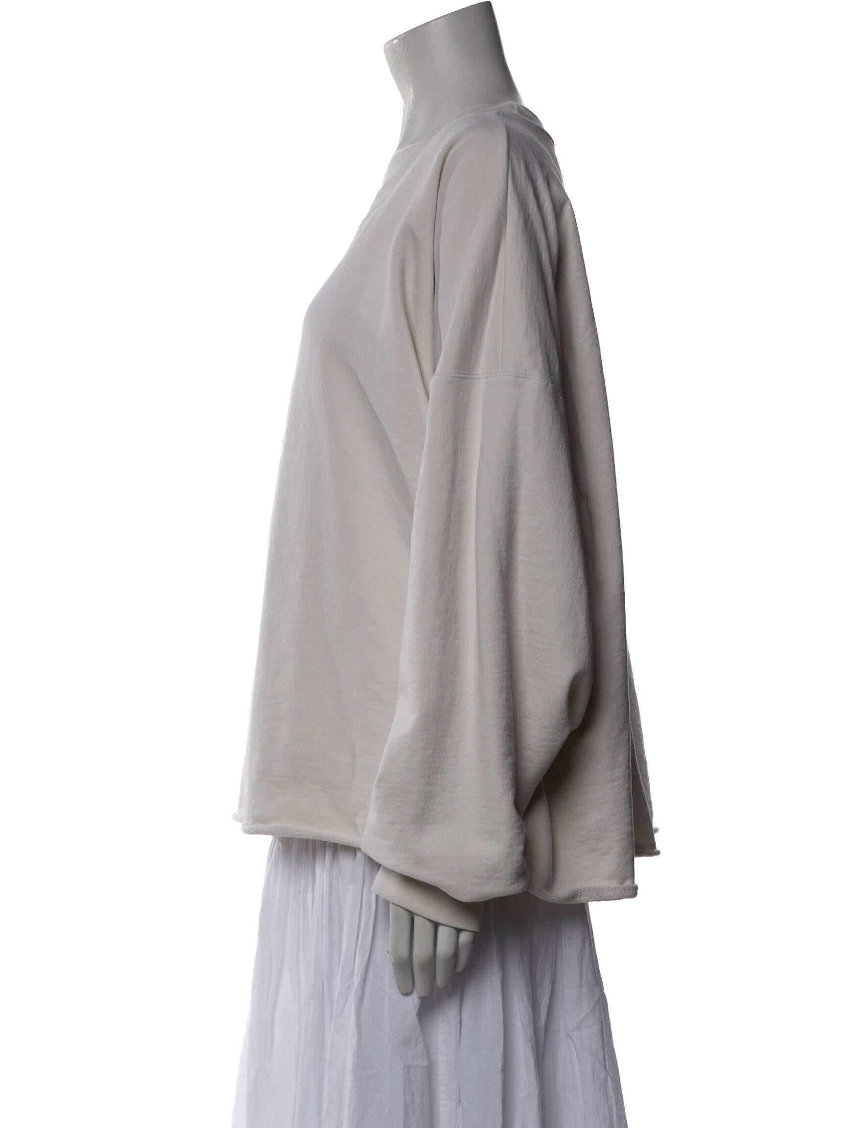 Rachel Comey Scoop Neck Long Sleeve Sweatshirt