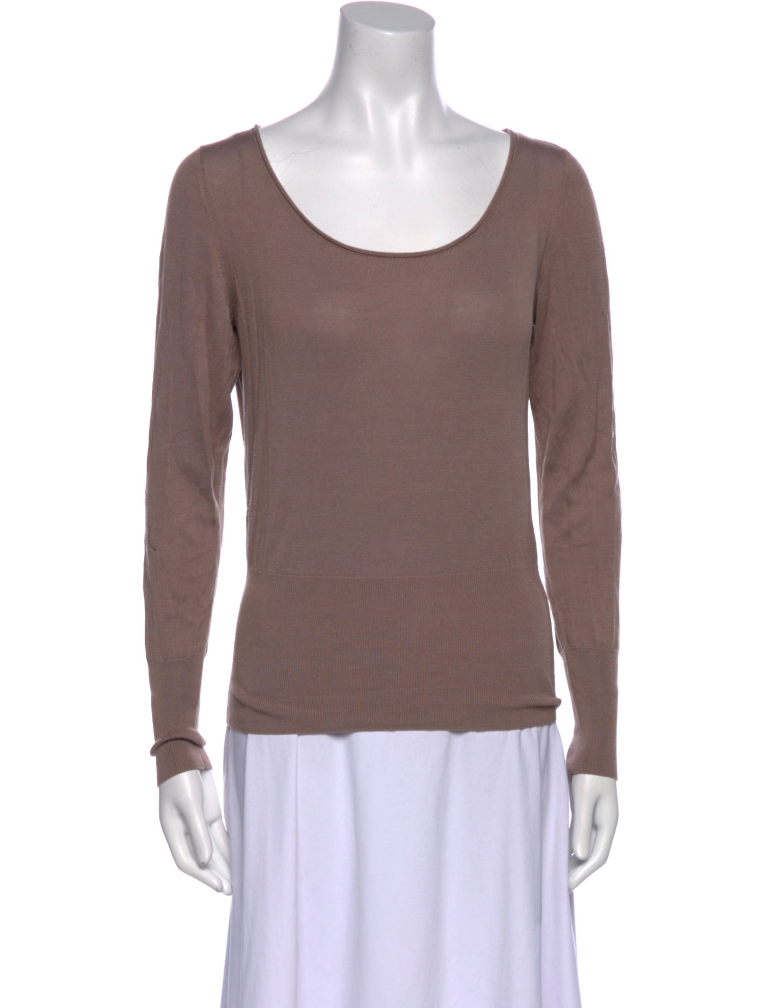 Rachel Comey Silk Scoop Neck Sweater