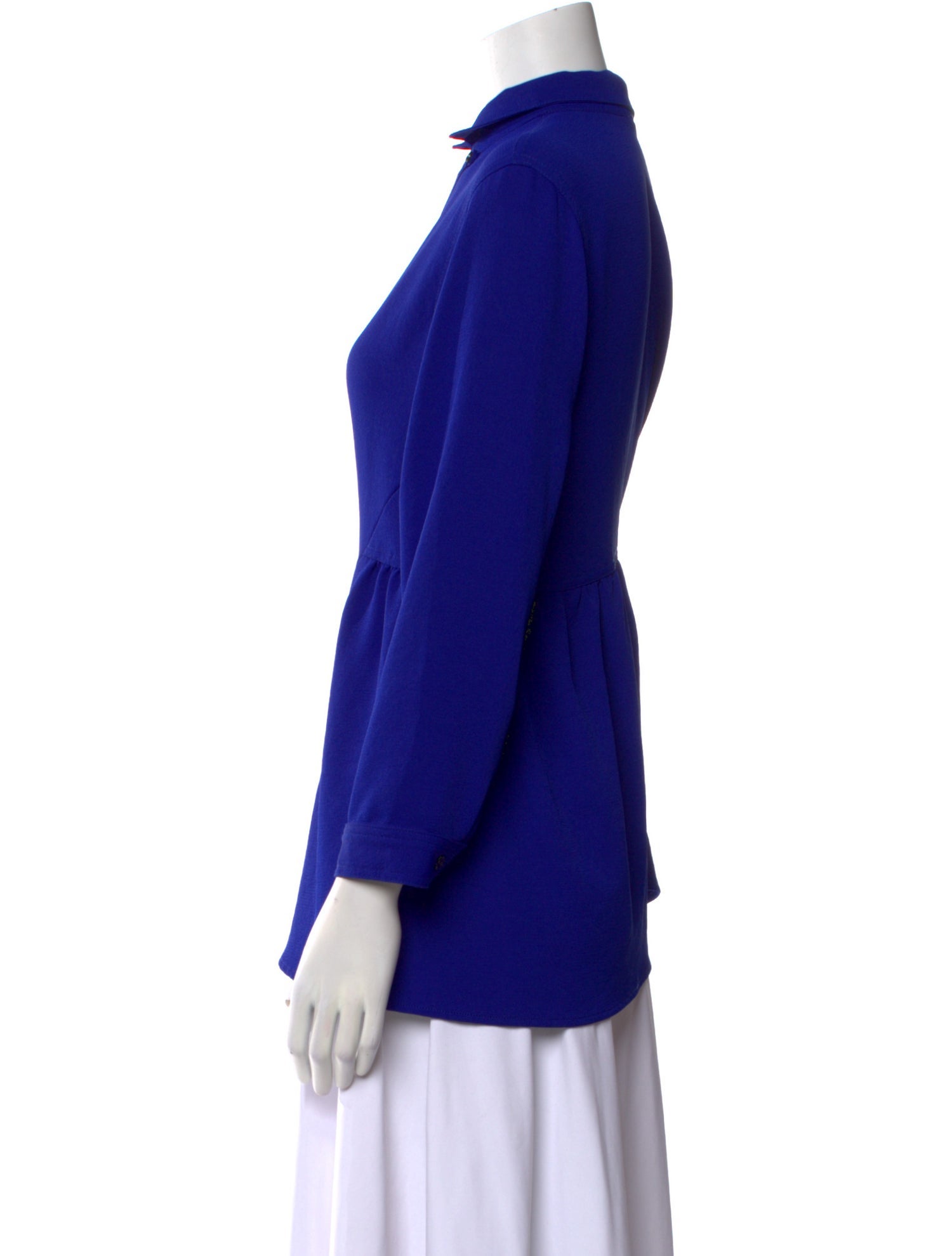 Rachel Comey Mock Neck Long Sleeve Blouse