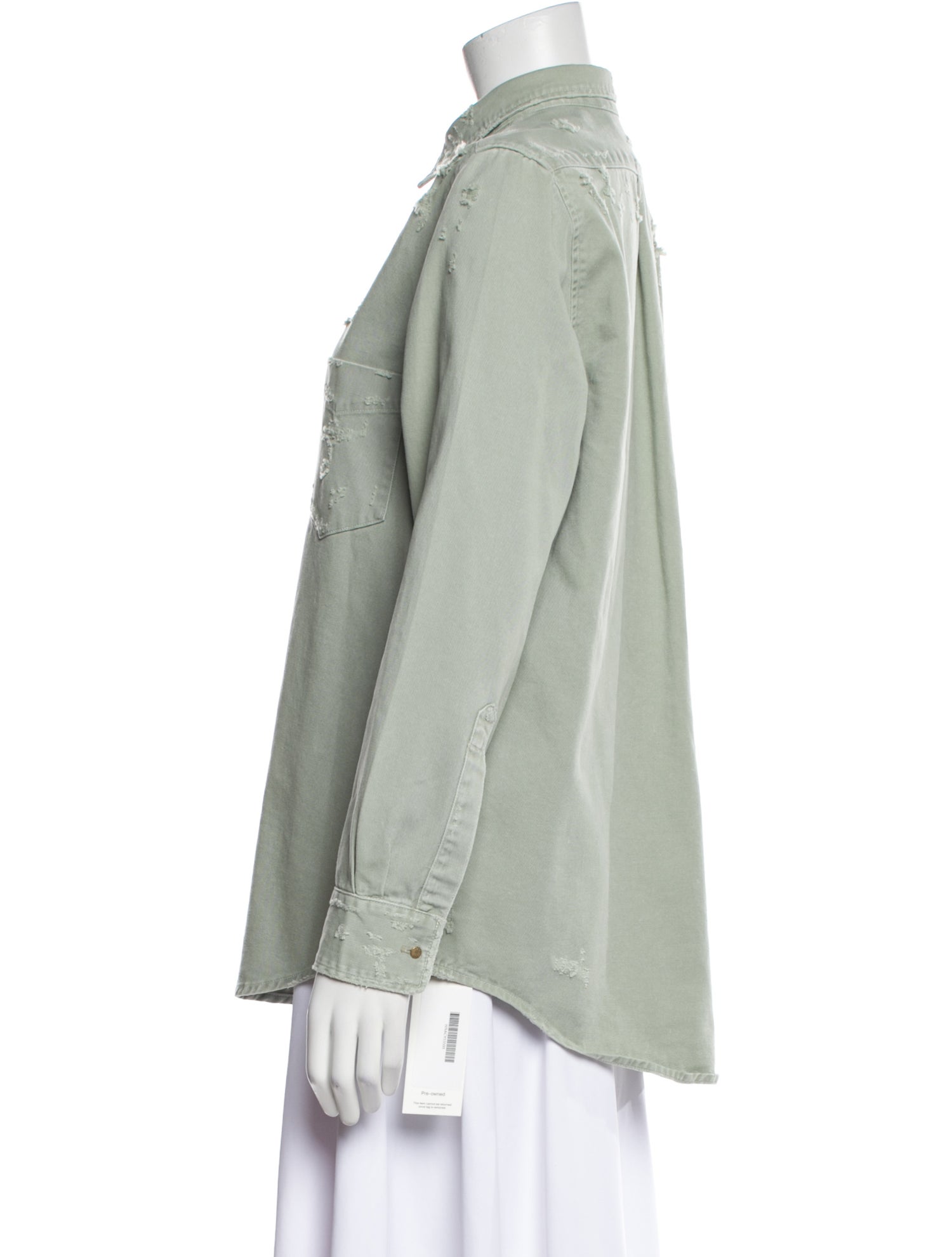 Rachel Comey Long Sleeve Button-Up Top