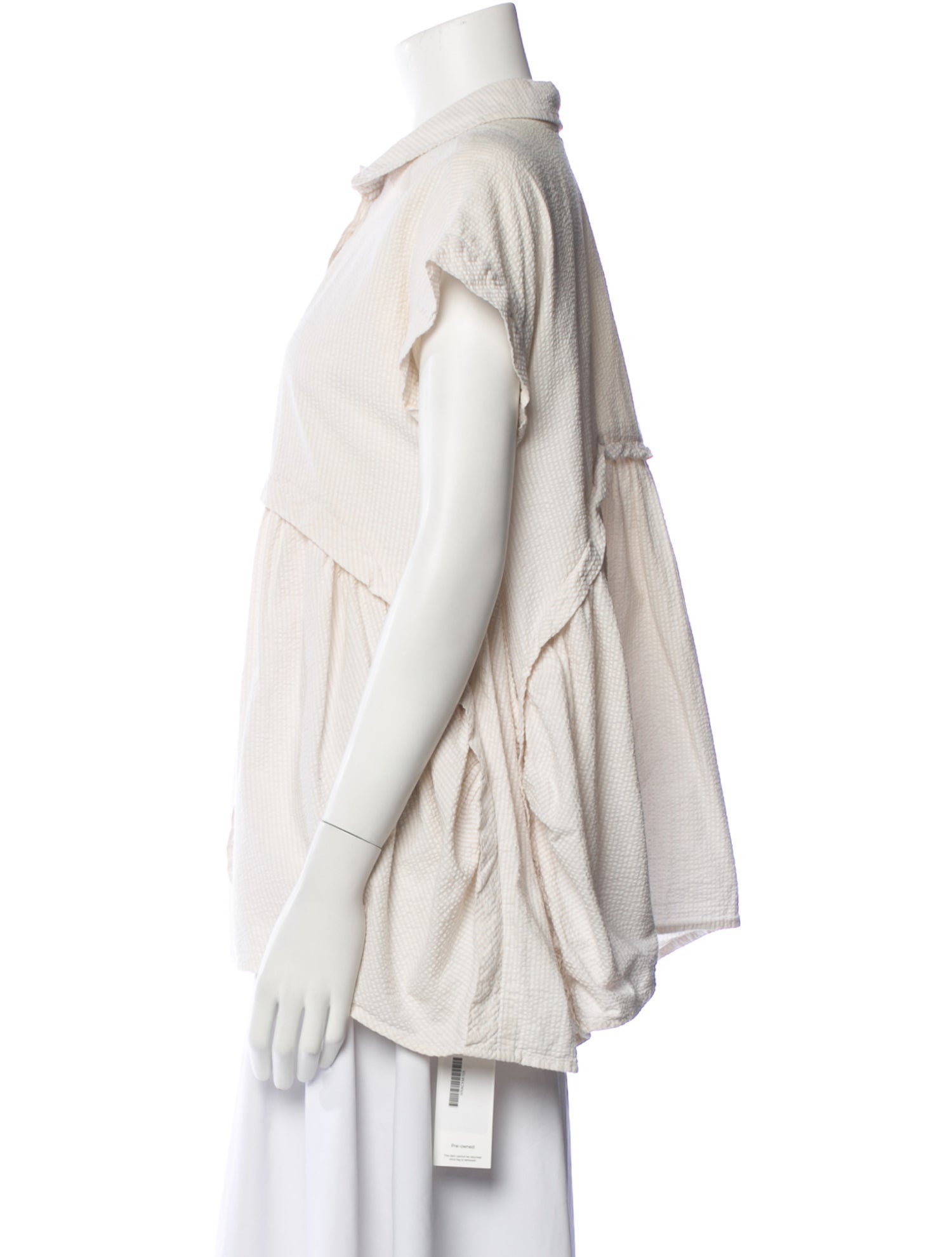 Rachel Comey Short Sleeve Button-Up Top