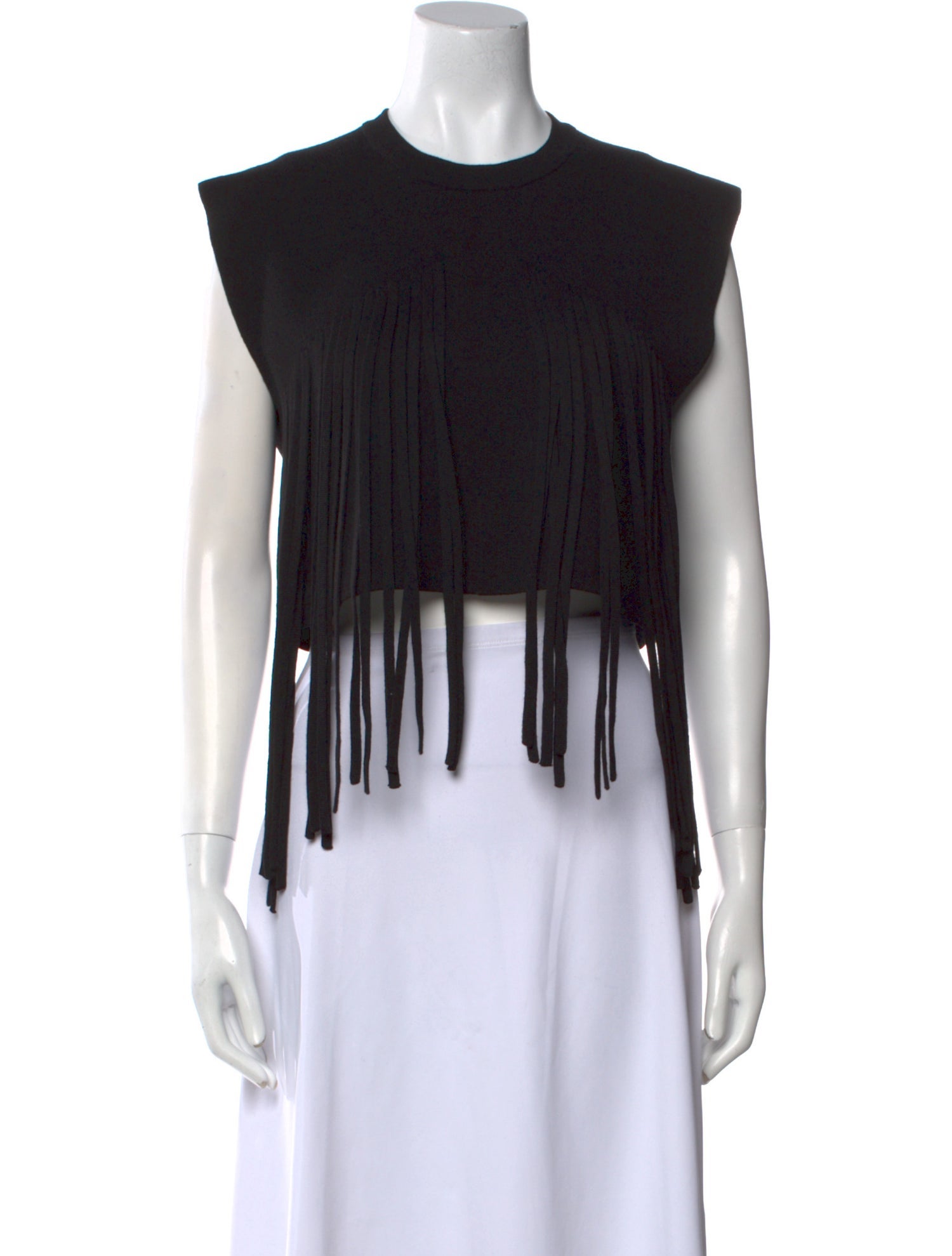 Rachel Comey Crew Neck Short Sleeve Crop Top