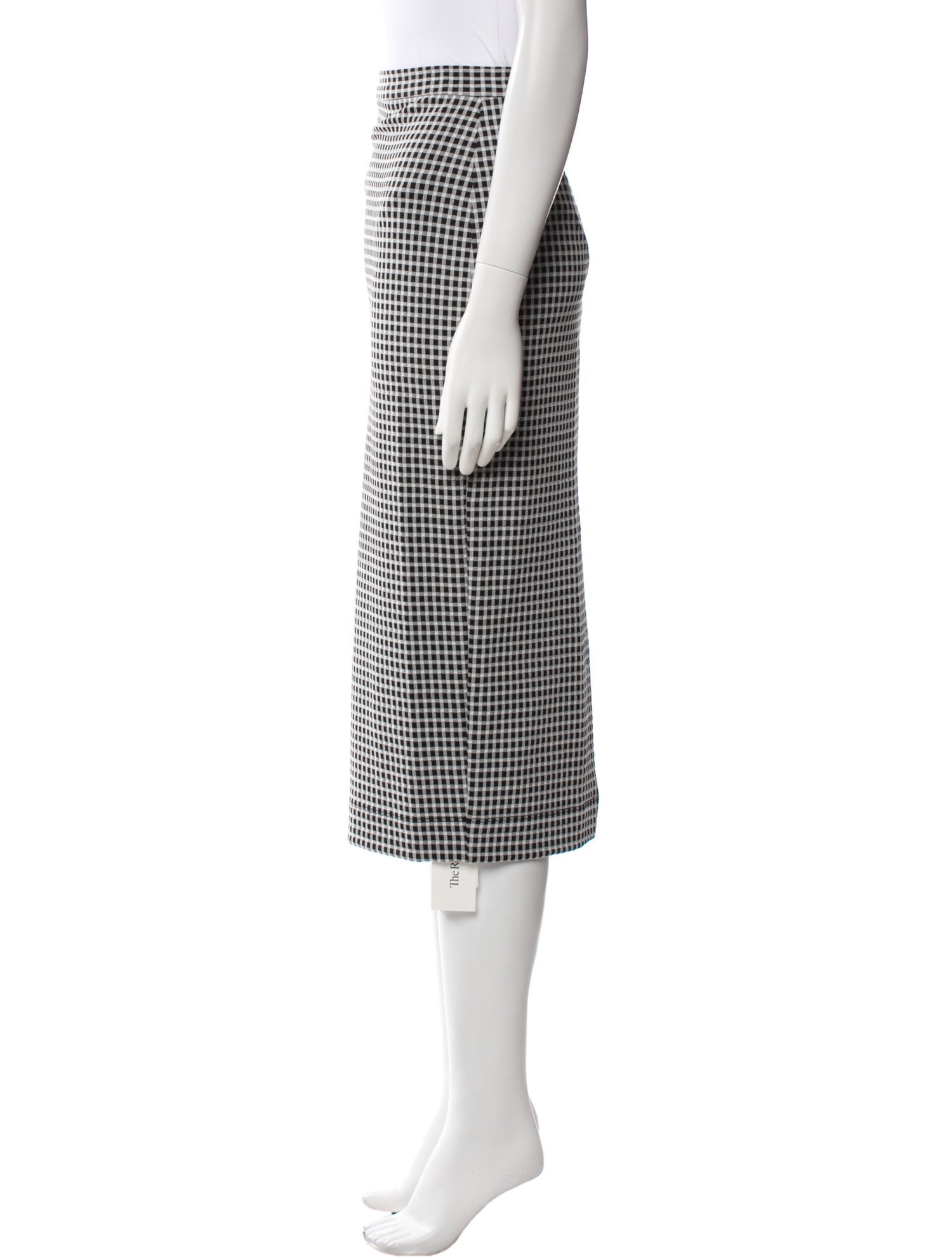 Rachel Comey Plaid Print Midi Length Skirt