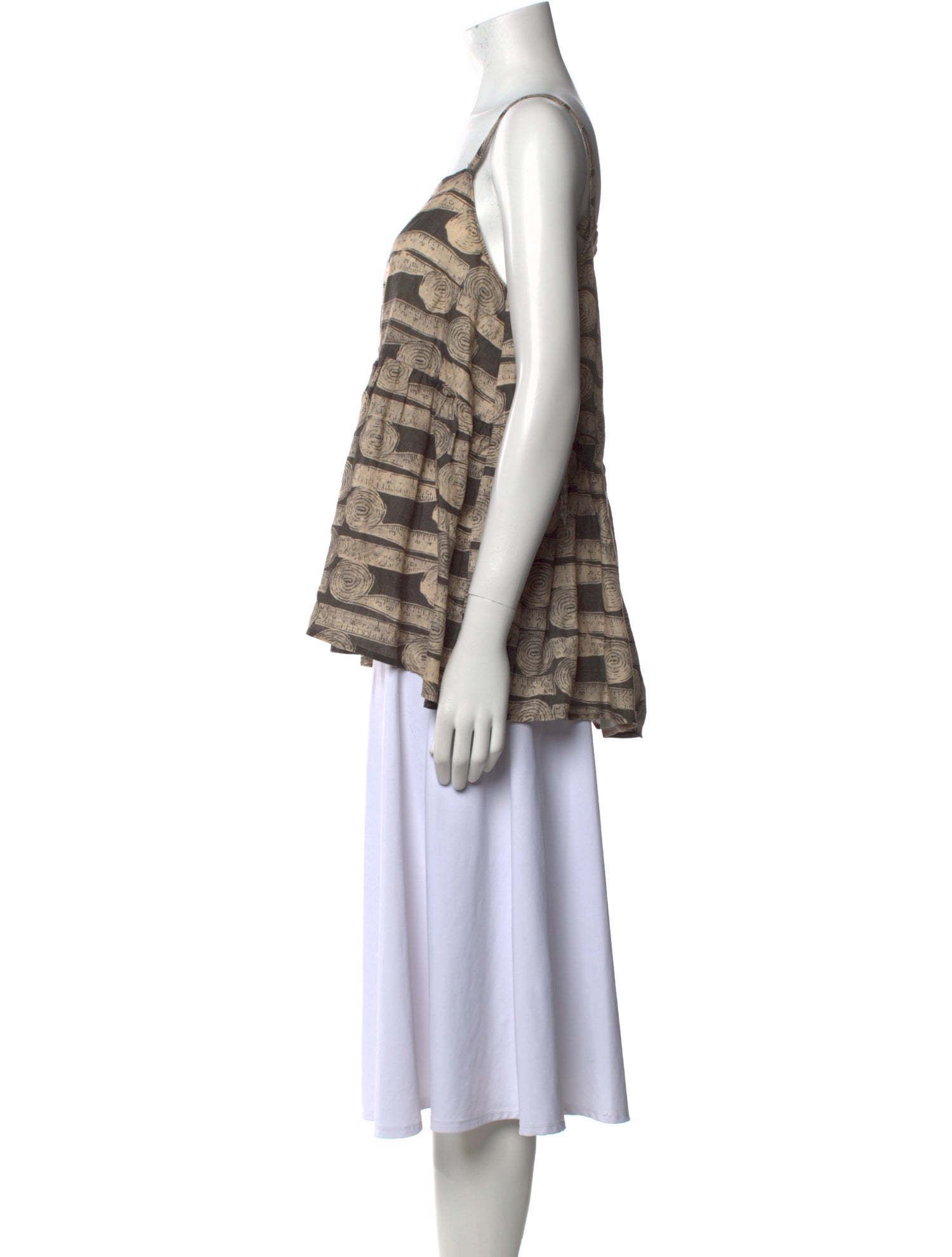 Rachel Comey Linen Printed Top