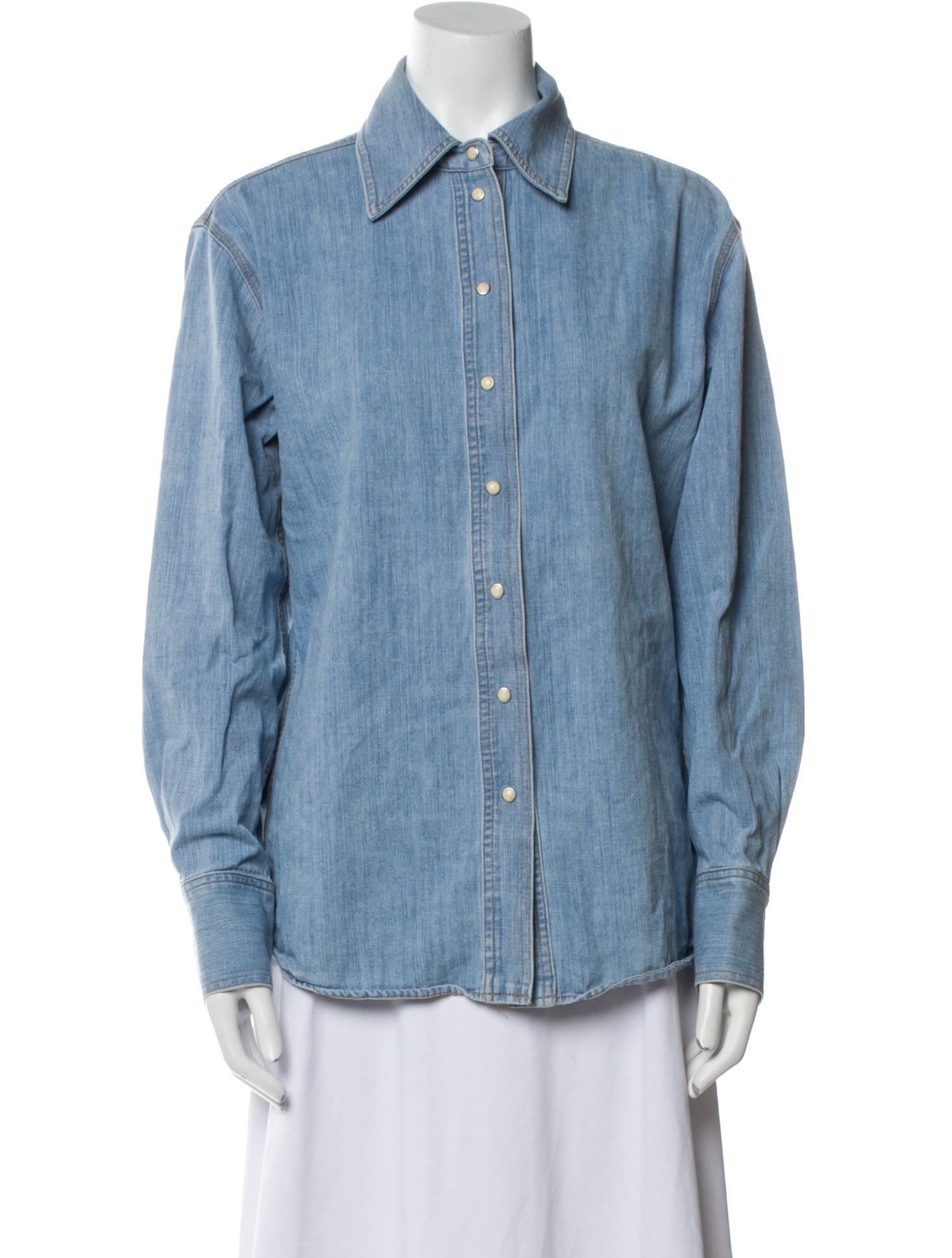 Rachel Comey Long Sleeve Button-Up Top