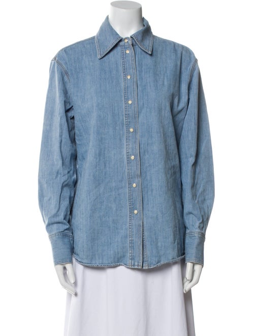 Rachel Comey Long Sleeve Button-Up Top