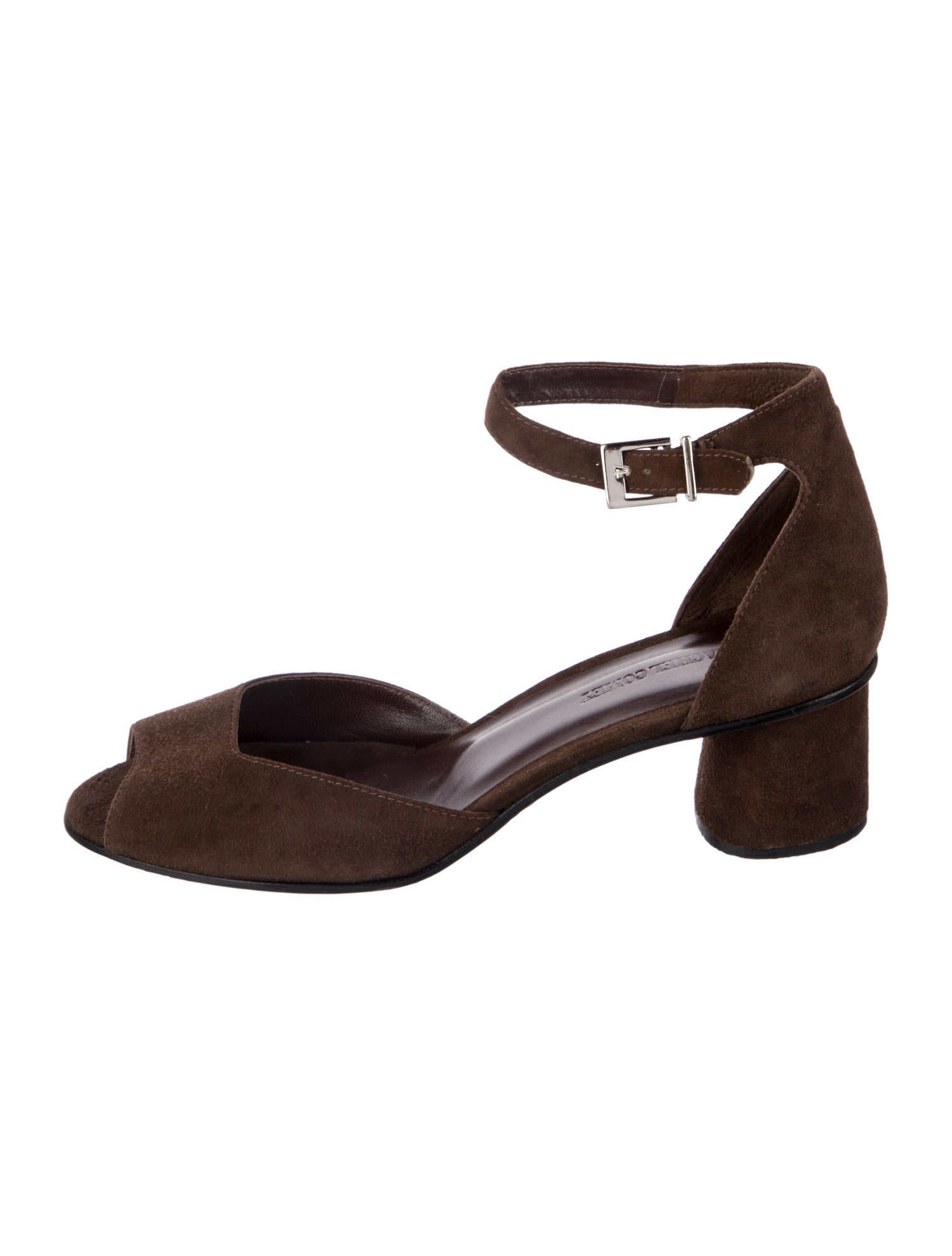 Rachel Comey Suede Cutout Accent D'Orsay Pumps