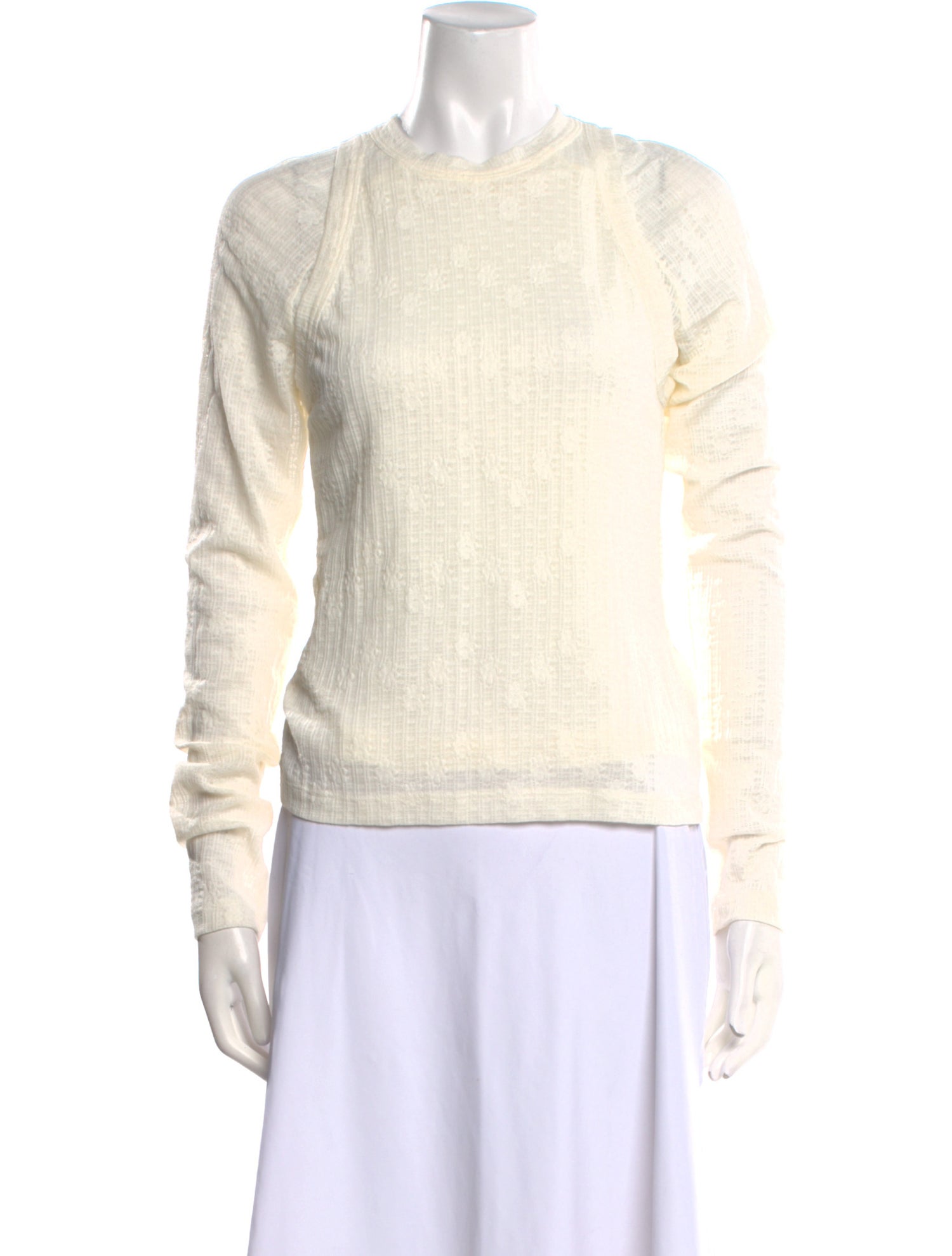 Rachel Comey Crew Neck Long Sleeve Sweatshirt